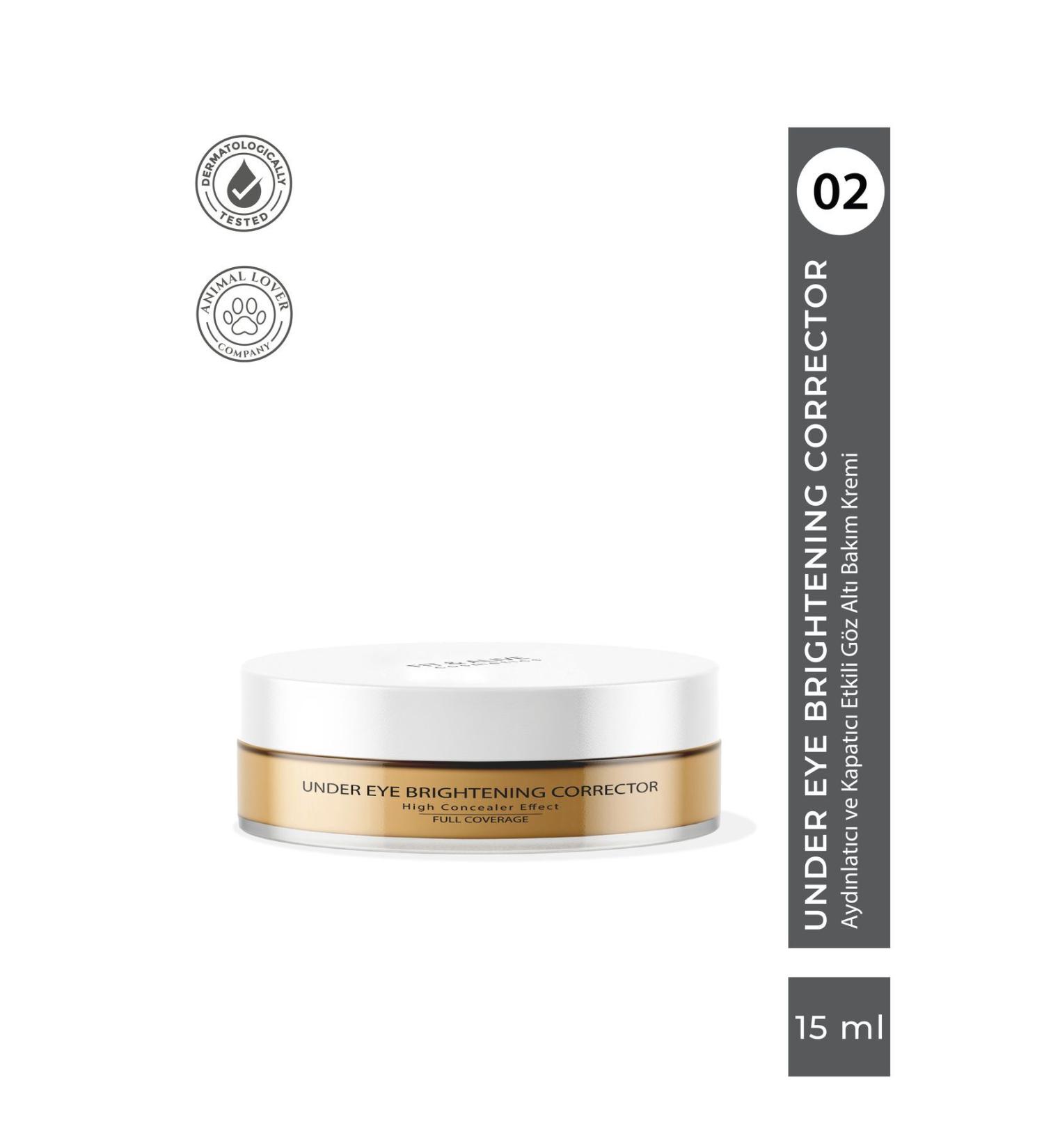 Fit & Alive Brightening and Concealer Under Eye Care Cream 02 (High Coverage) - Buy Online on GoSupps.com