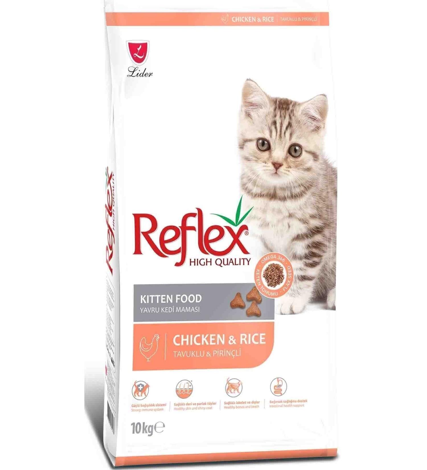 Reflex Chicken Kitten Cat Food 10 kg