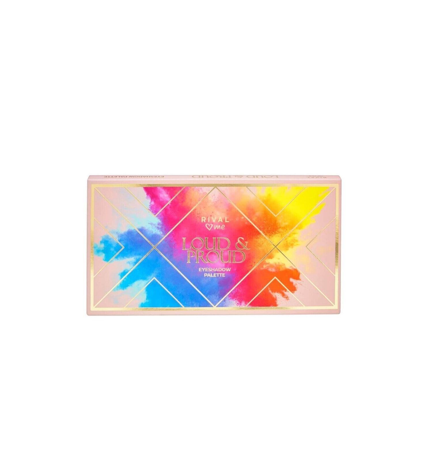 Rival Loves Me Eyeshadow Palette Loud And Proud 14 Gr