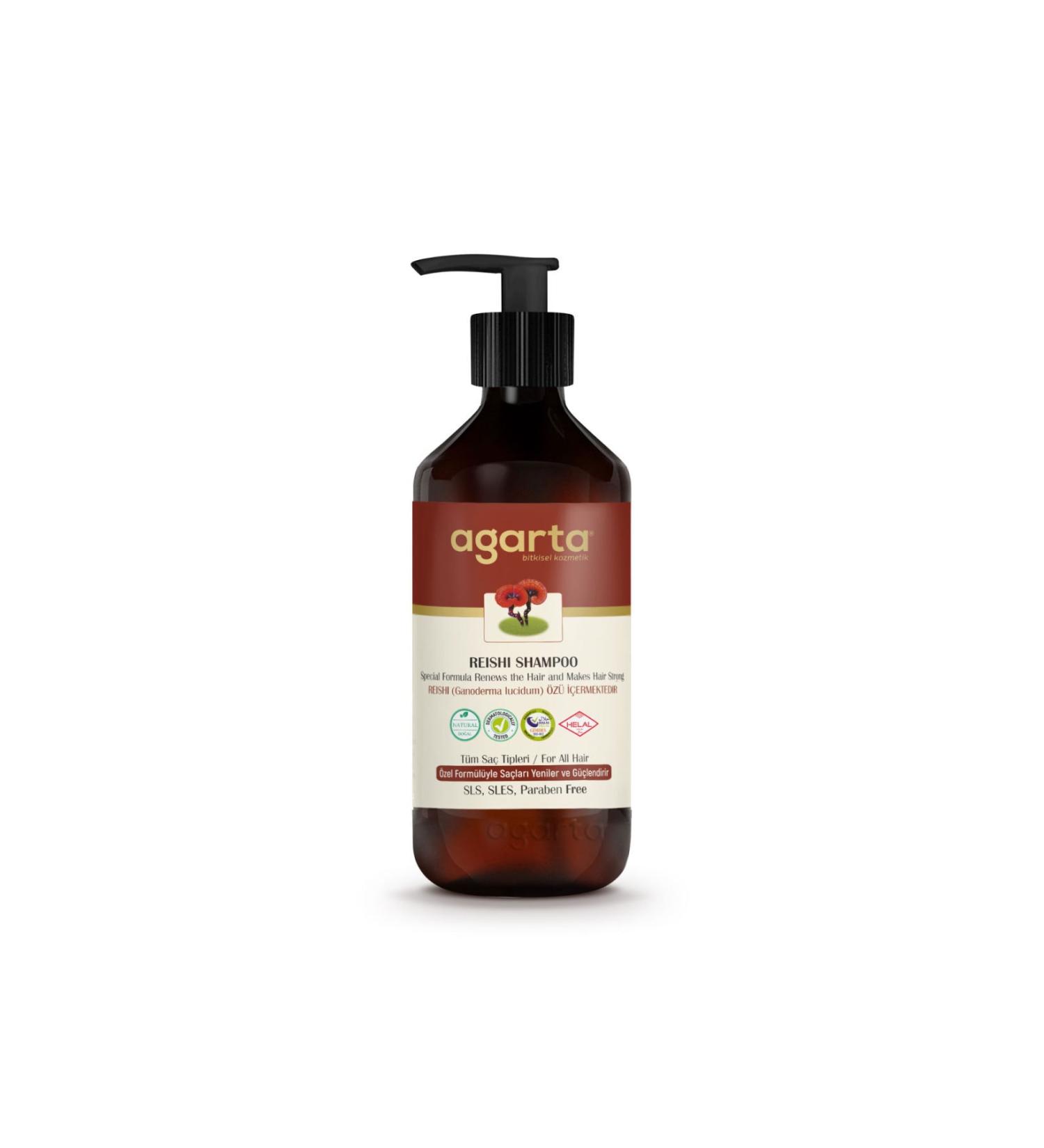 Agarta Natural Shampoo Reishi Extract 400 ml
