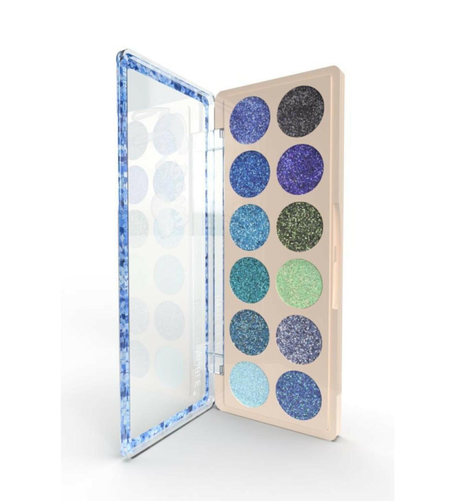 kevin coco Blue Berry 12-pack Eyeshadow Palette No 03