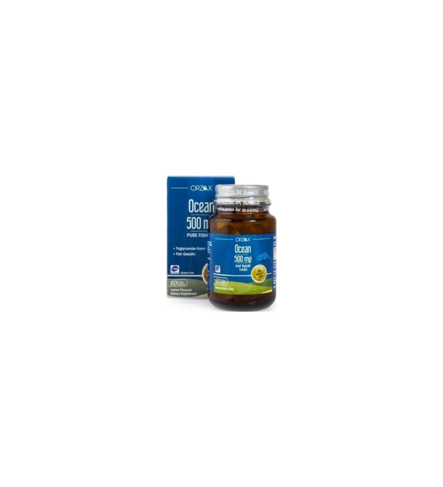 Ocean Ocean 500 Mg 60 Capsules Fish Oil