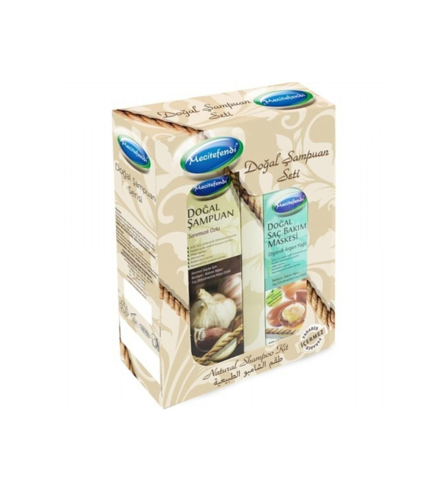 Mecit Efendi Garlic Essence Shampoo Set 250 ml