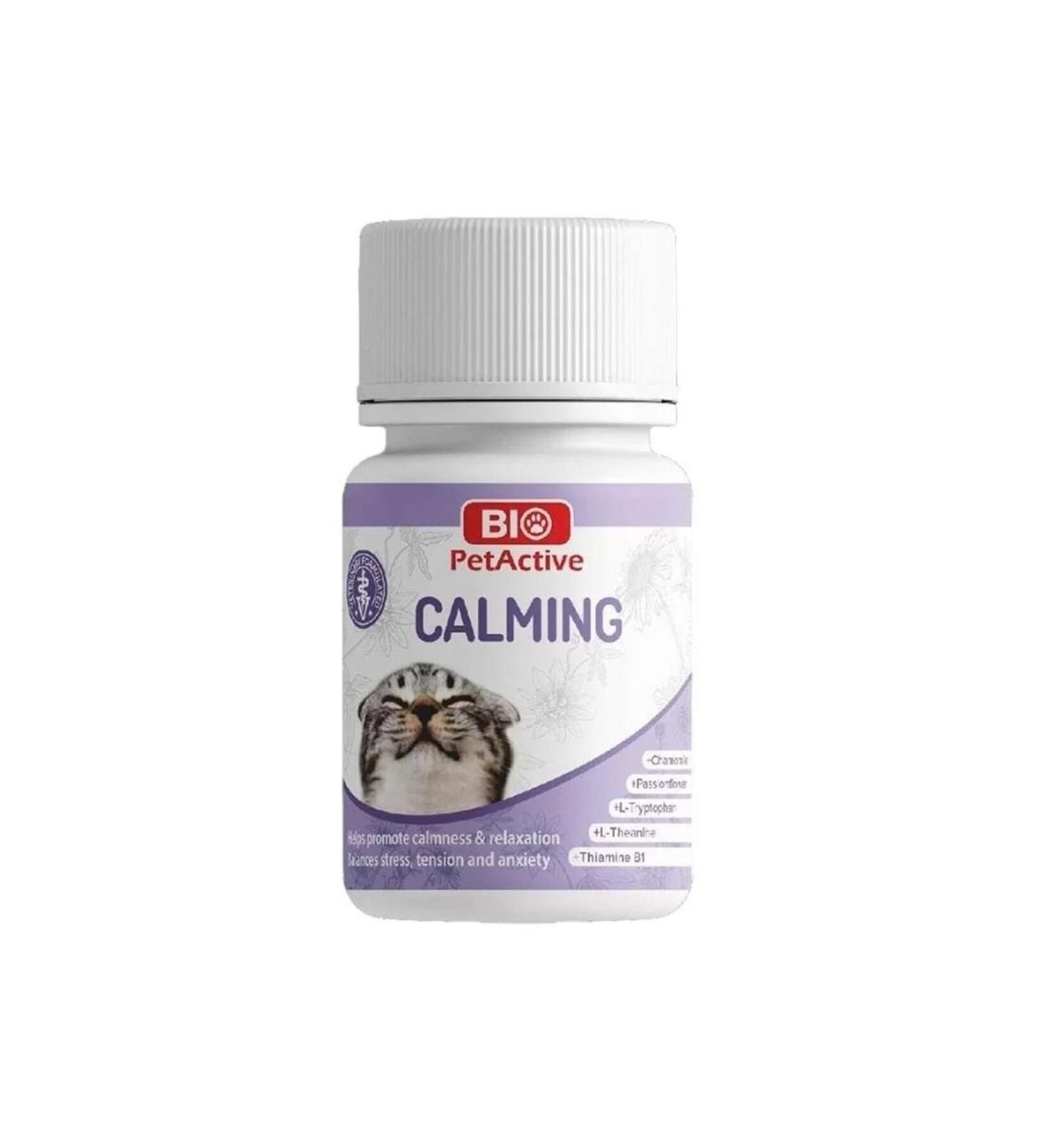 Bio PetActive Bio Calming Cat Calming Tablet 60 Tablets