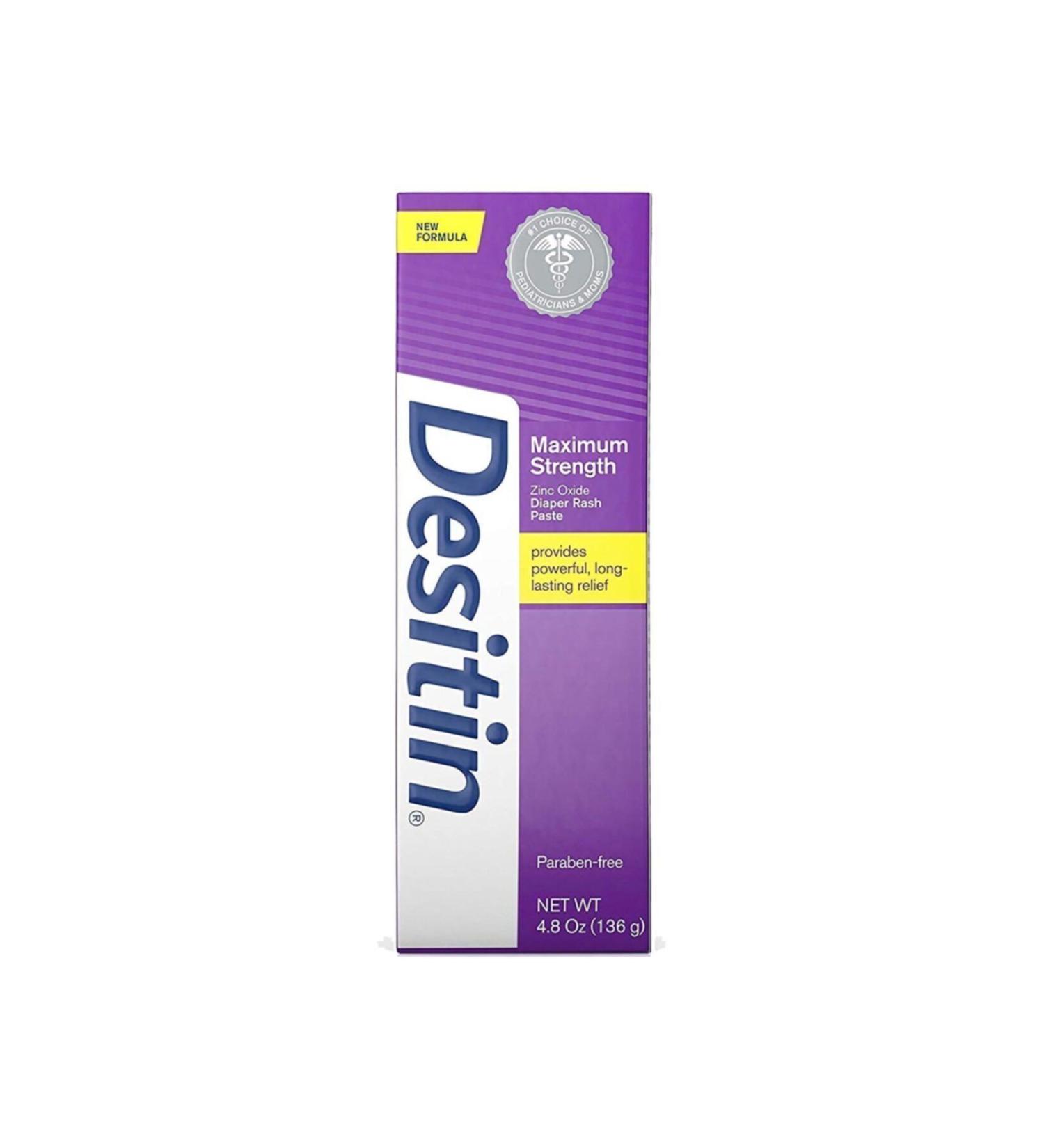 Desitin Diaper Rash Cream Maximum Strength 136gr - Buy Online on GoSupps.com