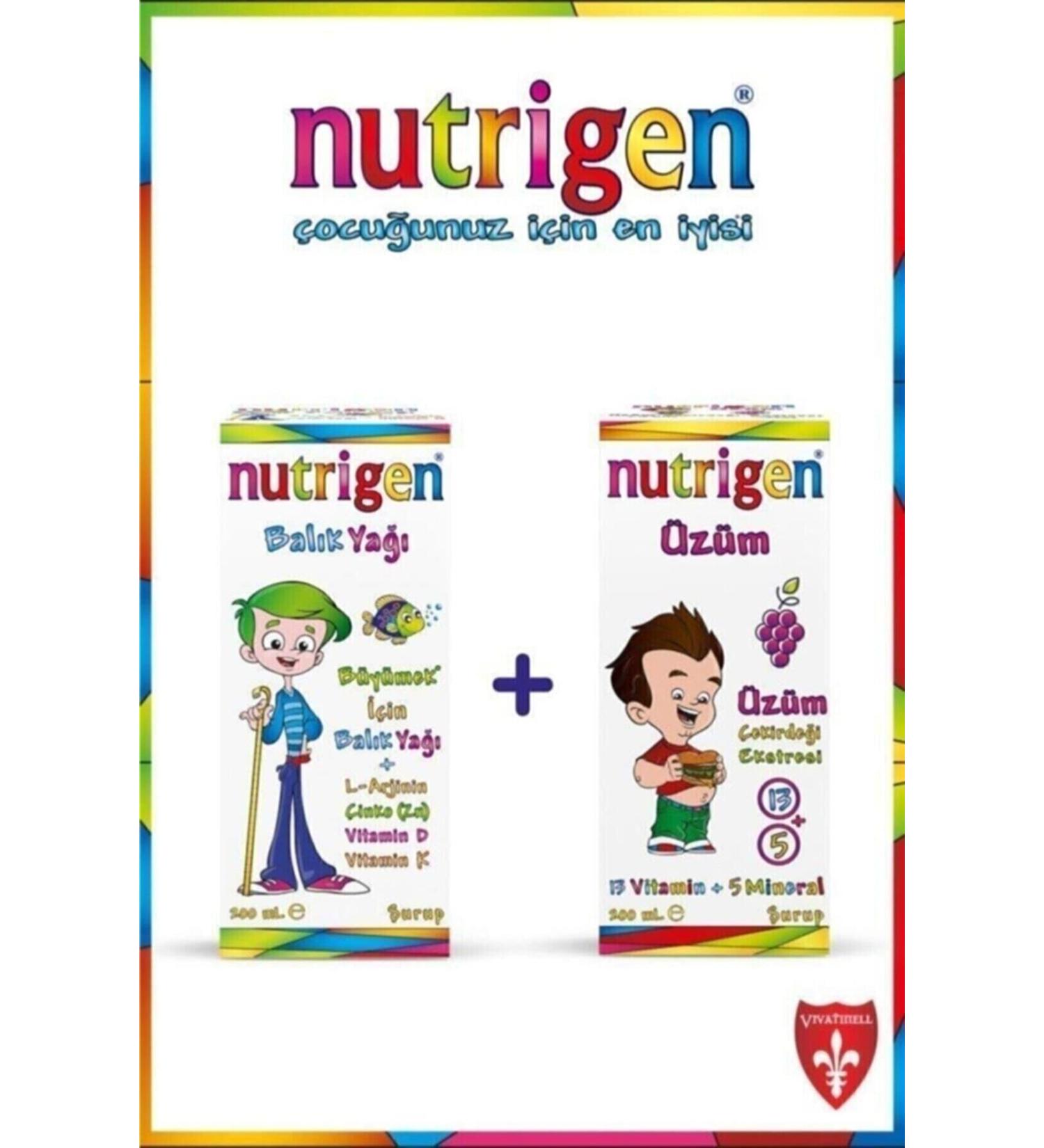 Nutrigen Fish Oil 200 Ml + Grape Seed Extract 200 Ml