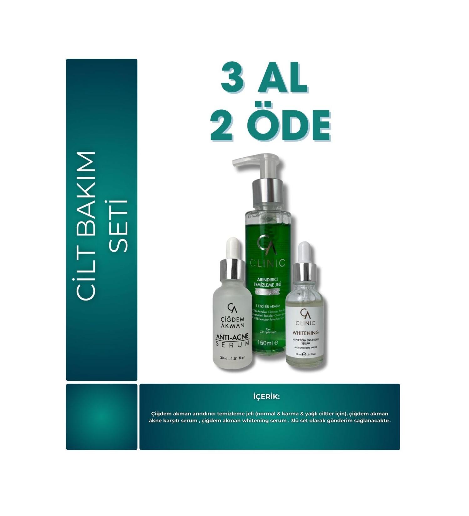 DEM AKMAN Buy 3 Pay 2 i dem Akman Skin Care Set