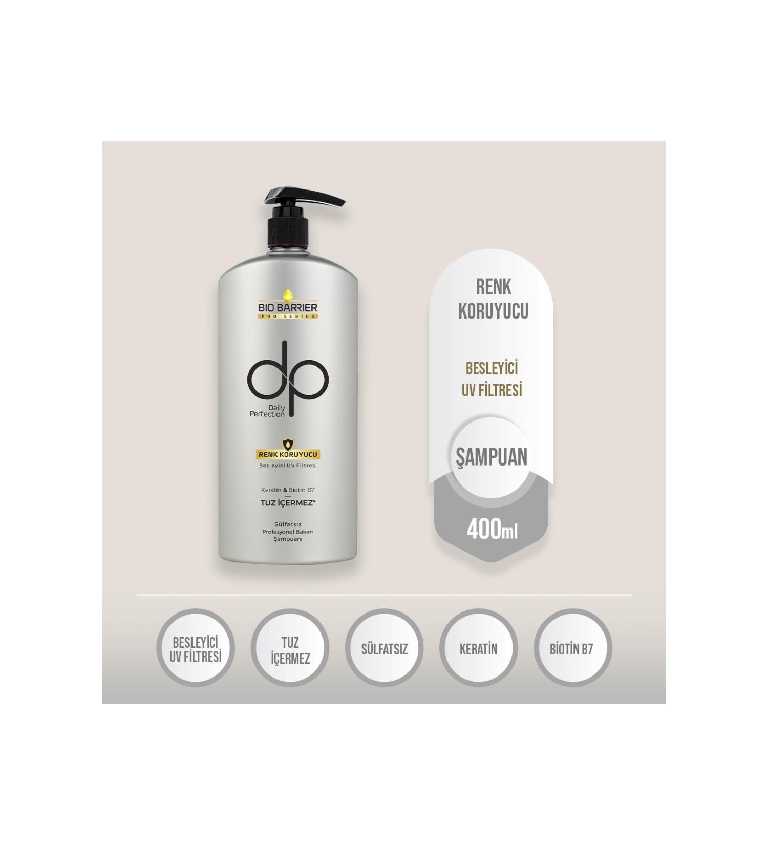 dp Daily Perfection Bio Barrier Shampoo Color Protector 400 ml - Buy Online on GoSupps.com