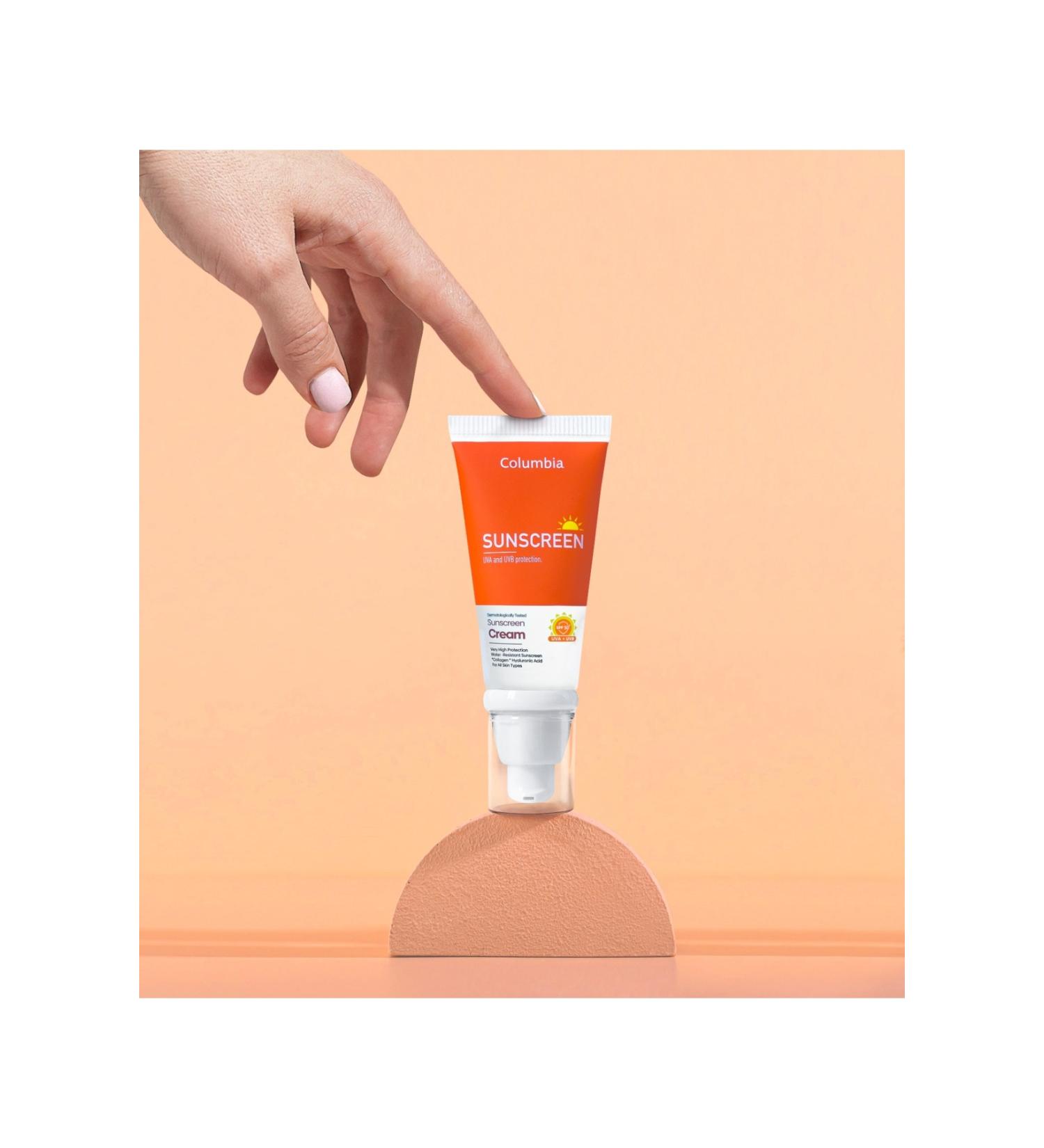 Columbia Beauty High Protection SPF 50 Face and Body Sunscreen Lotion 50 ml