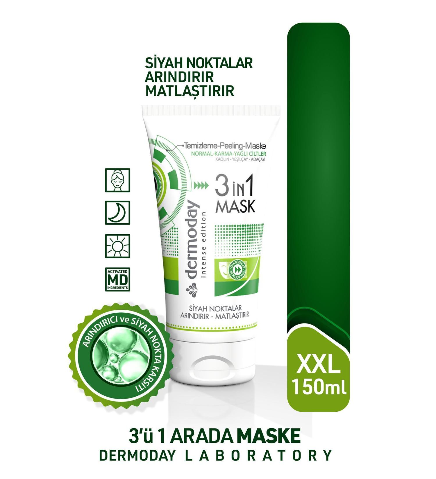 Dermoday 3 in 1 Mask * Anti-Blackhead * 150ml