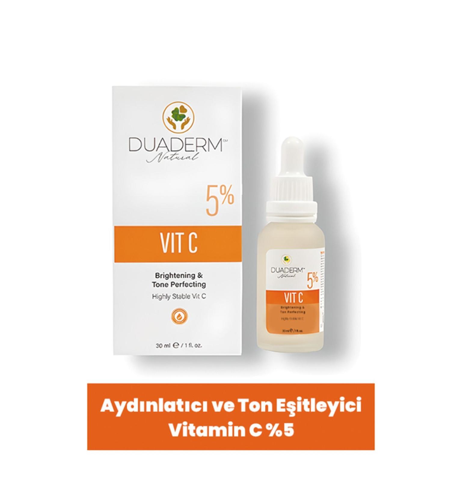Duaderm REGENERATING AND REPAIRING VITAMIN C 5% SERUM FOR DAMAGED SKIN 30ML D.CENTER231 - Buy Online on GoSupps.com