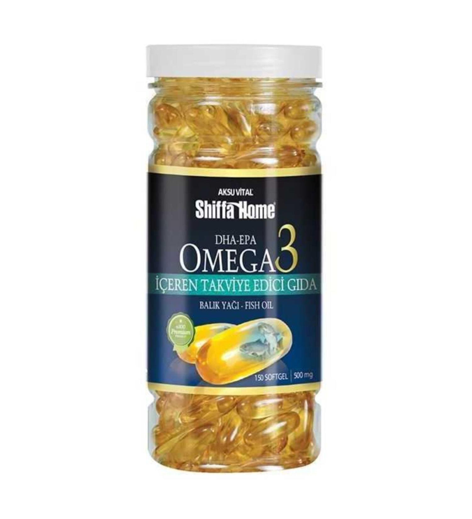 Shiffa Home Omega-3 1000mg 200 Softgel
