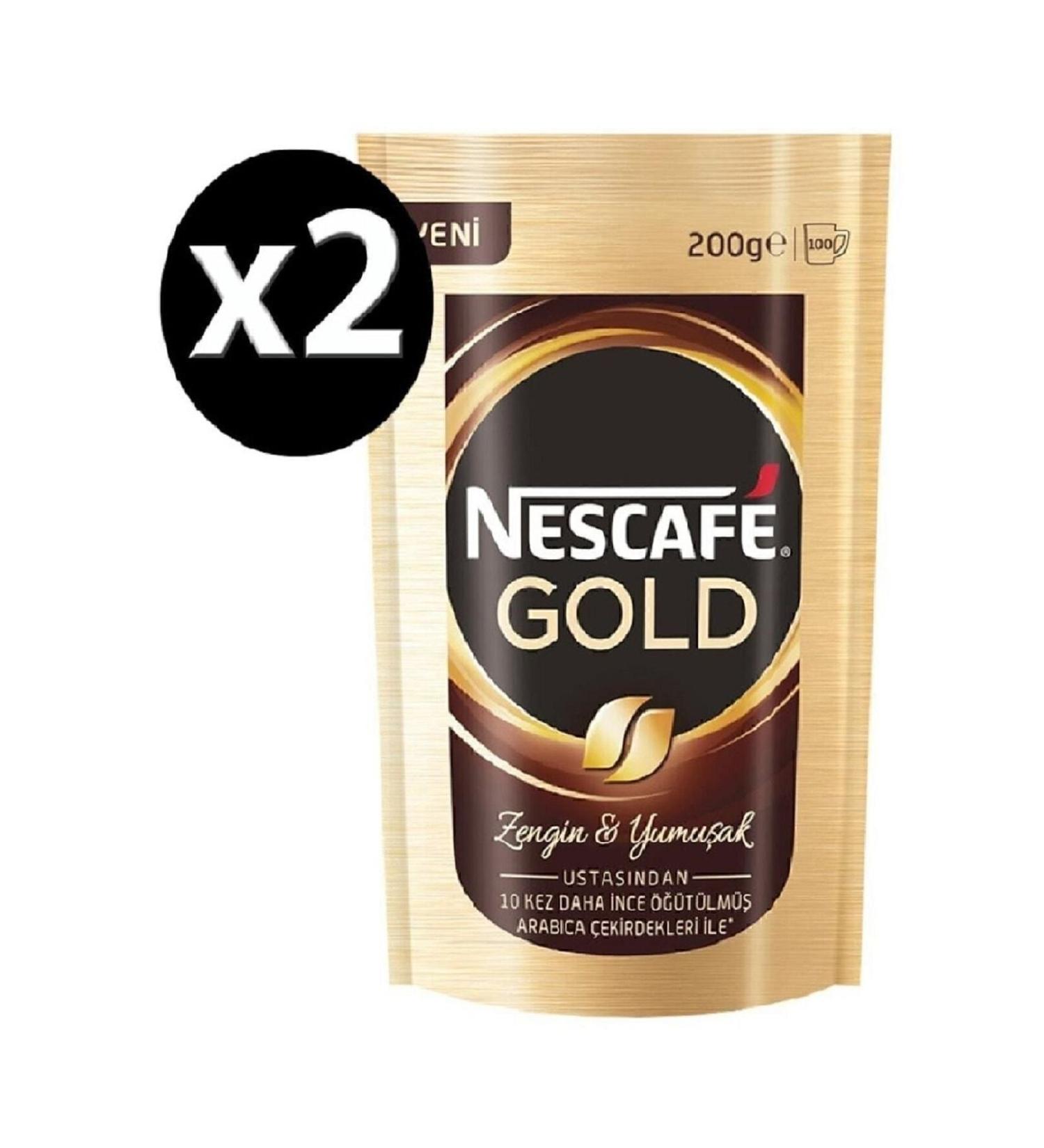 Nescafe Gold Soft Drink 200 gr X 2 Pieces