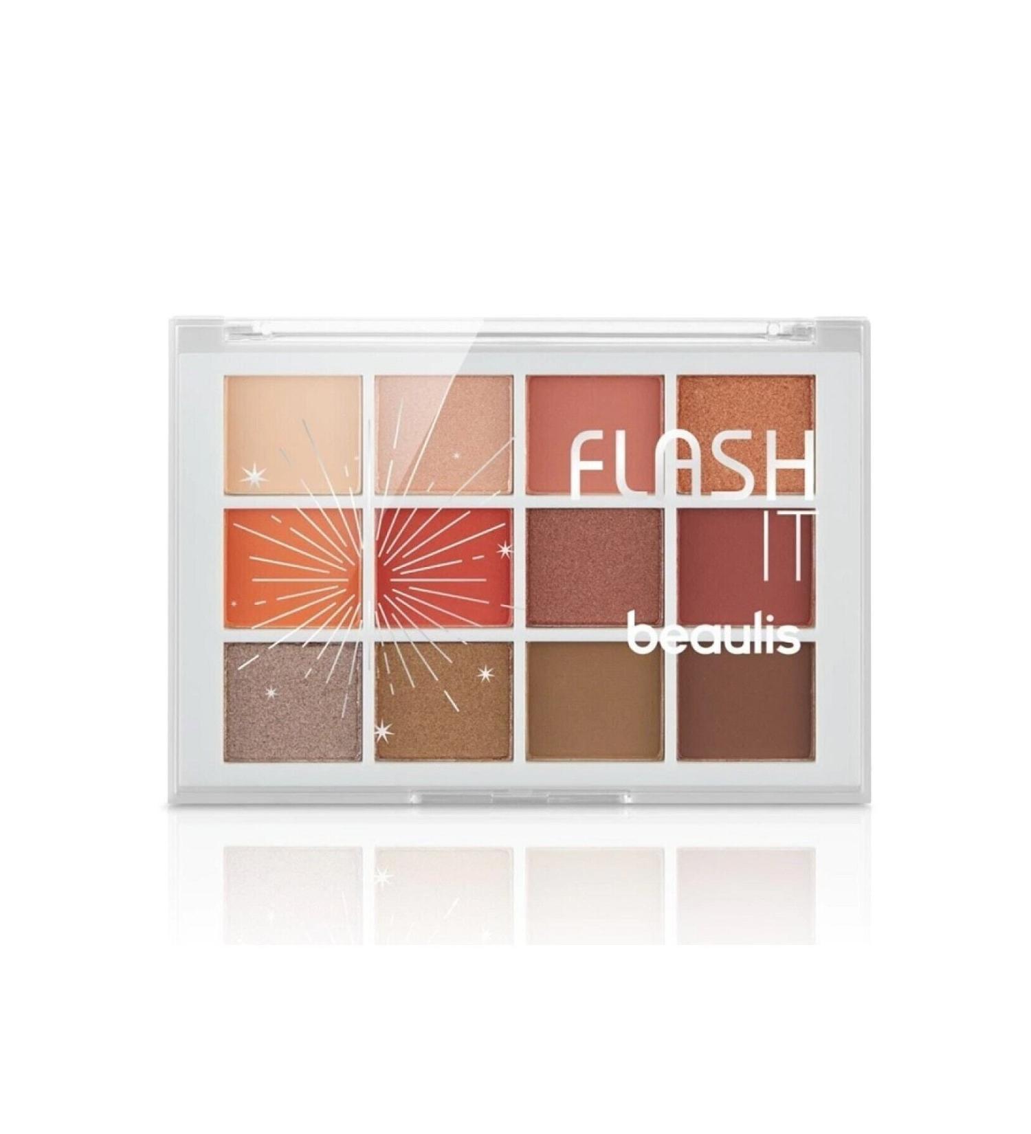 beaulis Flash It 12 Eyeshadow Palette 208 On The Nature