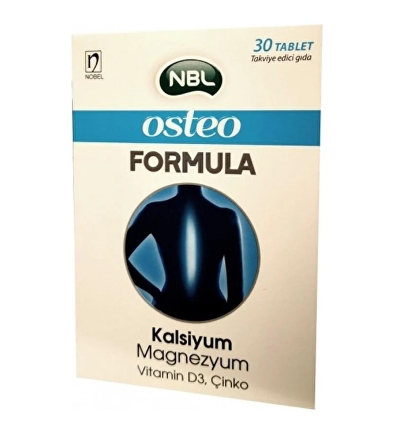 NBL Vitaminsan Osteo Formula 30 Tablets 2 Pieces