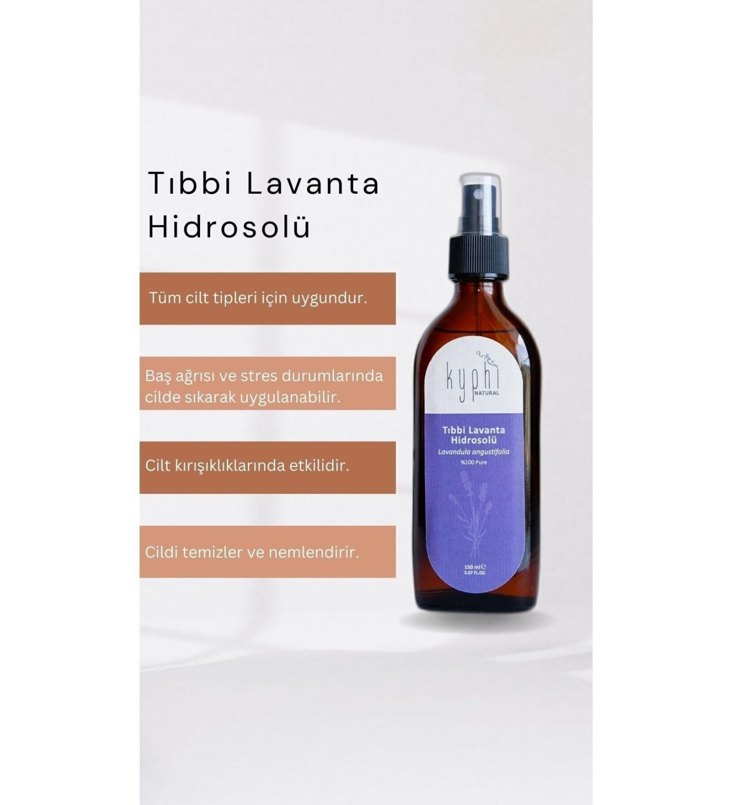 Kyphi Natural Medicinal Lavender Hydrosol(lavandula Agnustifolia) 0 Pure Medicinal Lavender Plant Water