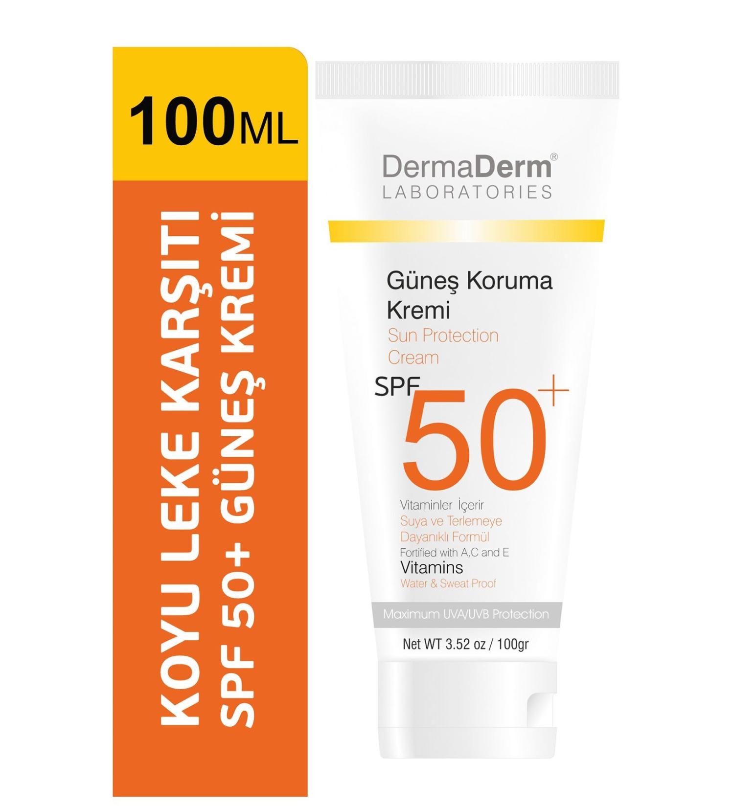 DermaDerm Dermatological Spf50+ Sun Cream 100 Ml - Buy Online on GoSupps.com