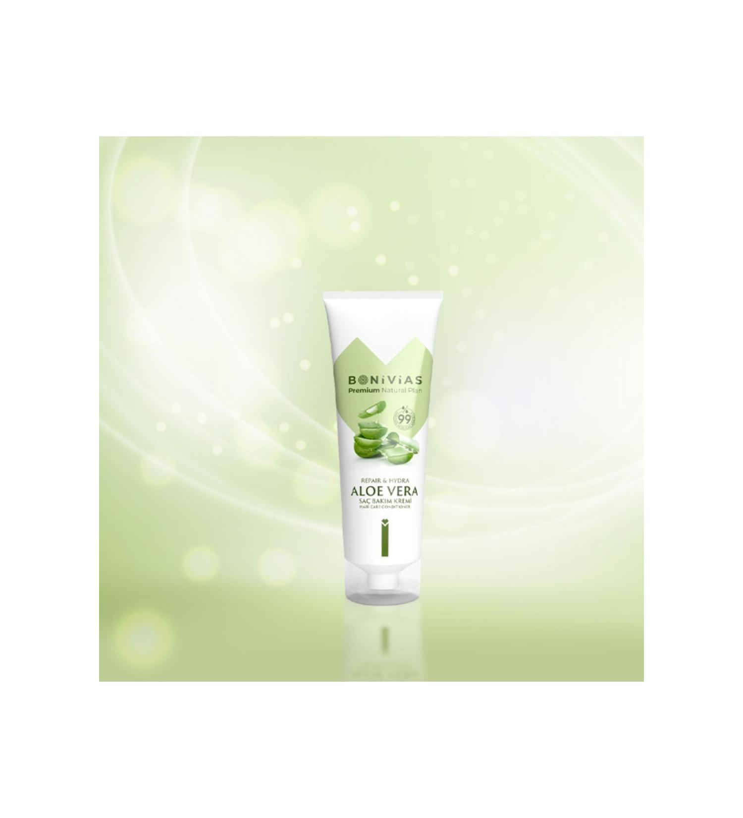 BONIV AS Aloevera Moisturizing Hair Care Cream 99% Aloevera 250 ml