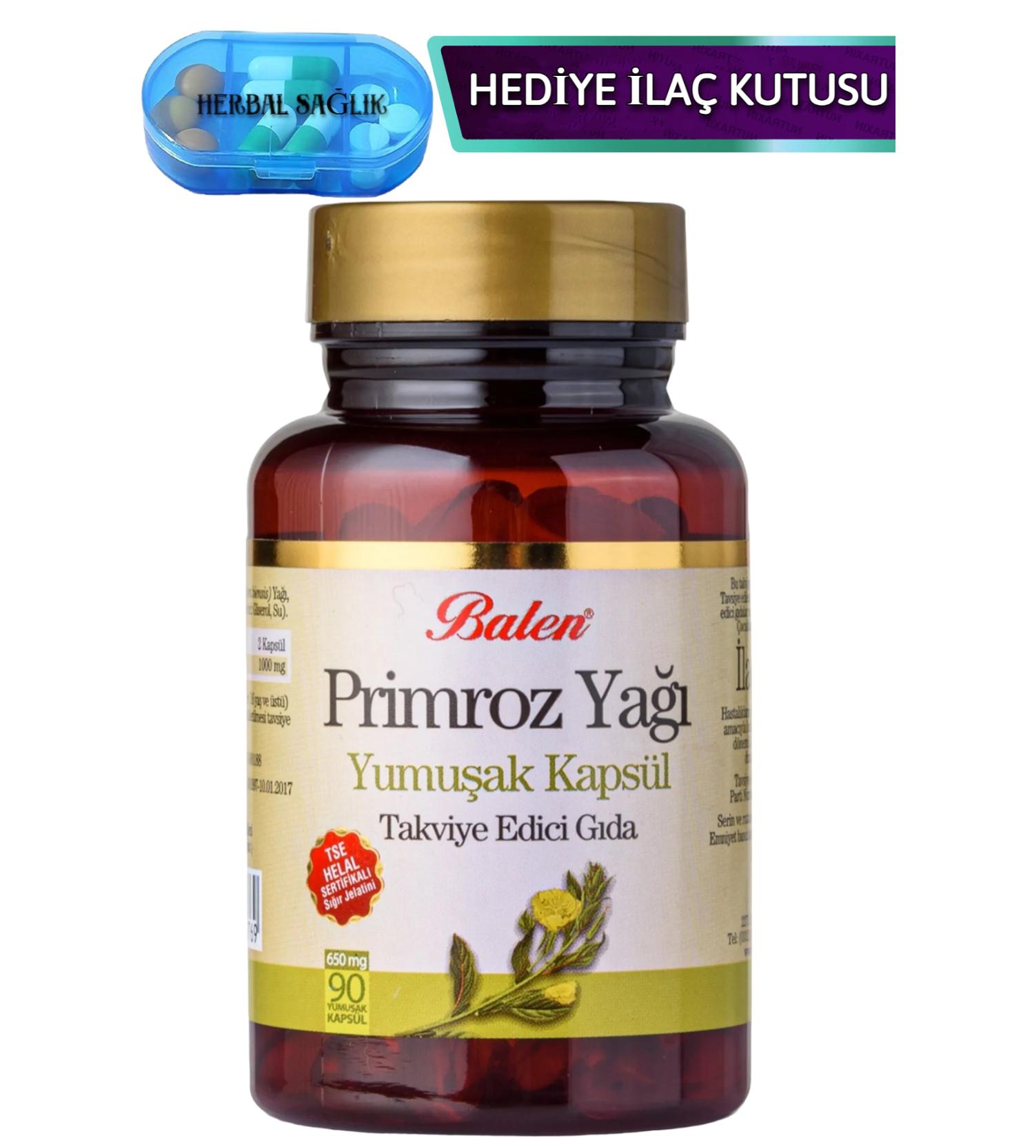 Balen Primrose Oil Soft 90 Capsules