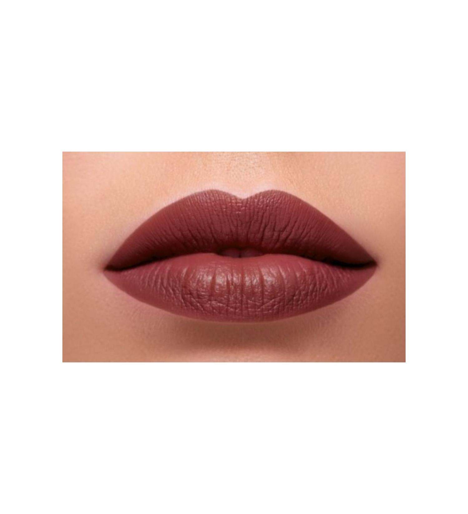 Faberlic Glam Team Matte Liquid Lipstick STAY.TRUE - Brown Claret Red