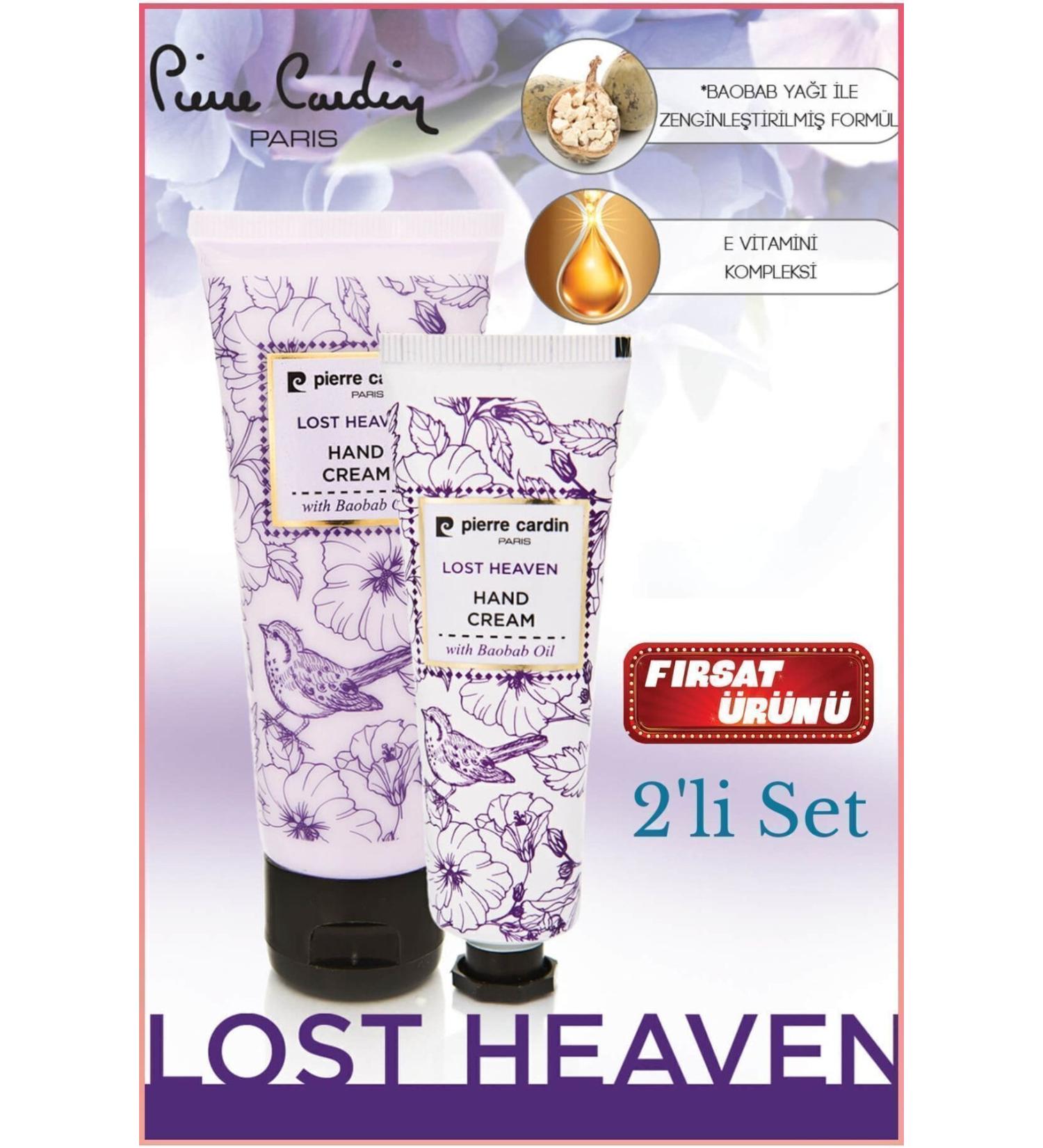 Pierre Cardin Lost Heaven 2-Piece Hand Cream Set 75ml+30ml