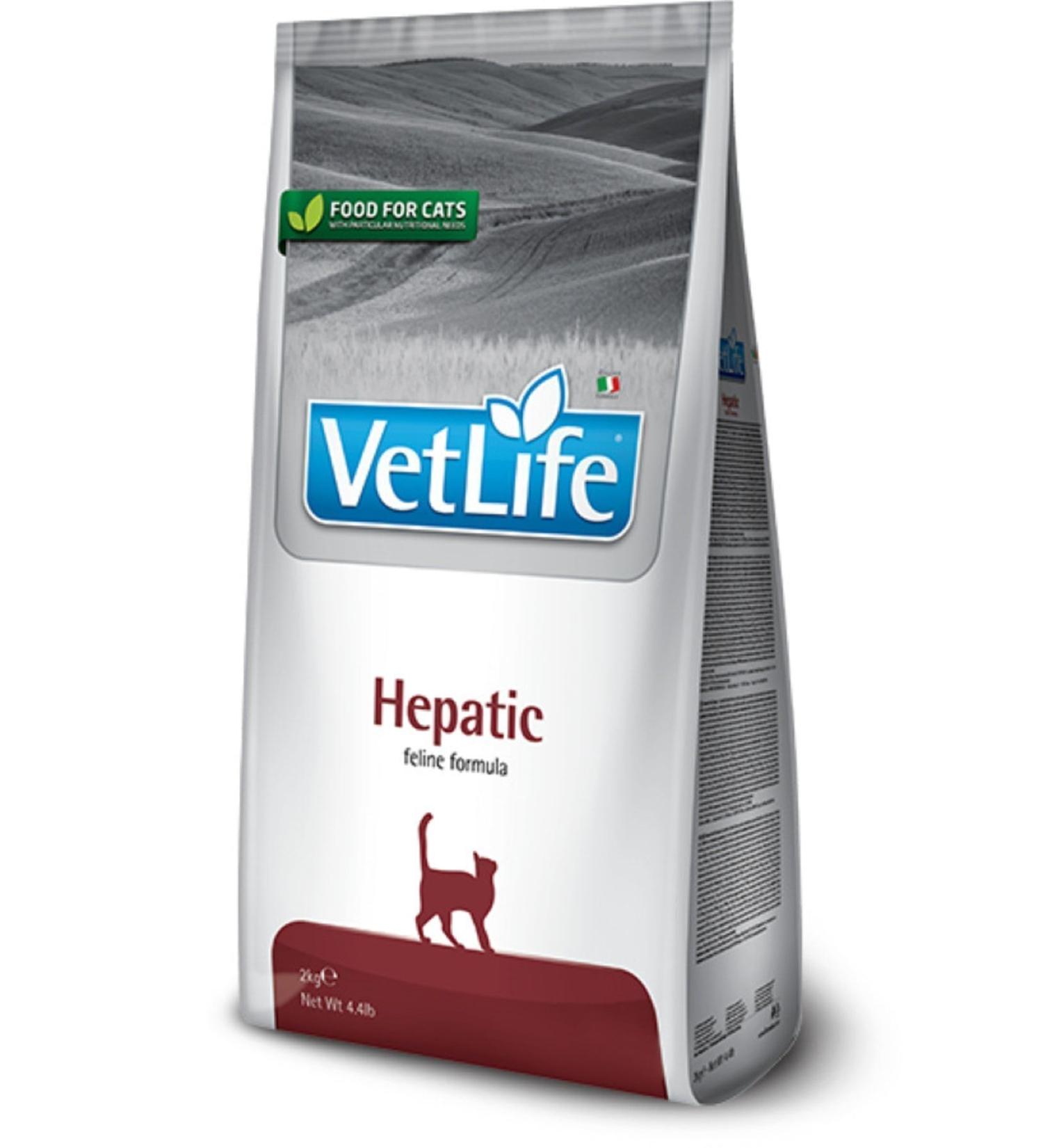 VETL FE Vet Life Cat Hepatic 2 Kg - Liver Support Food
