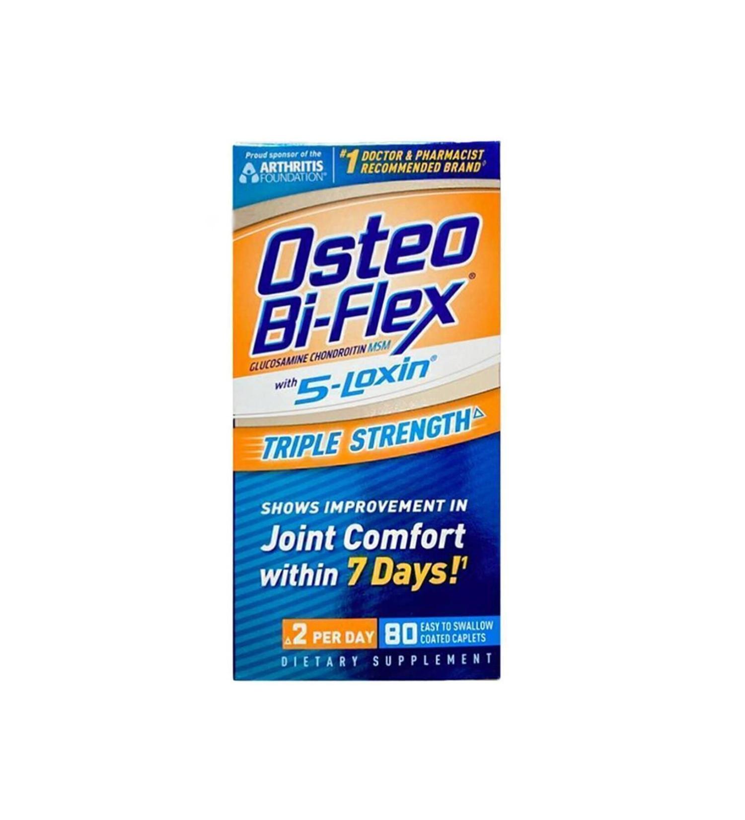 Osteo Bi-Flex Advanced Triple Strength 80 Tablets