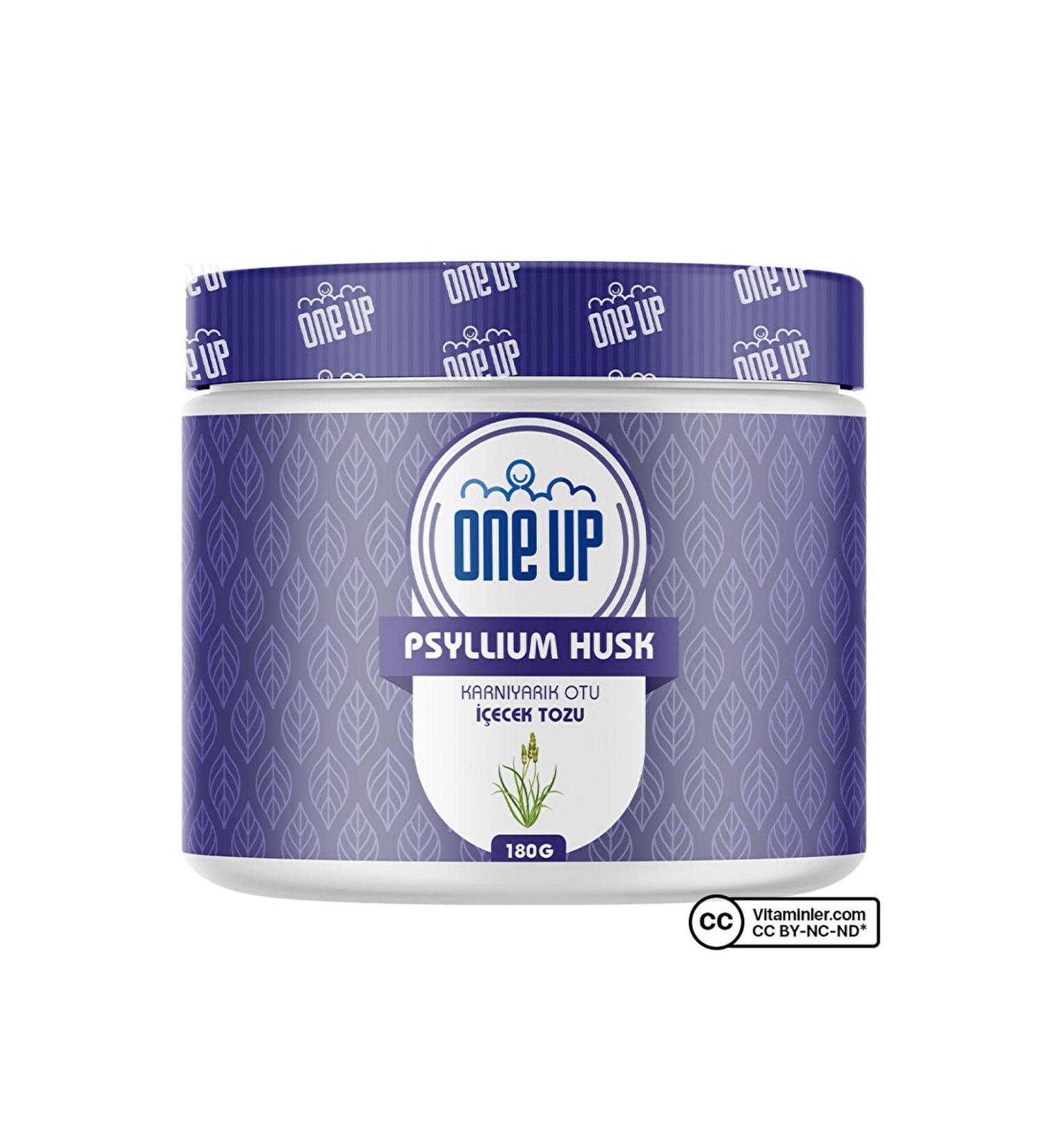 One Up Psyllium Husk Powder 180 gr - Buy Online on GoSupps.com