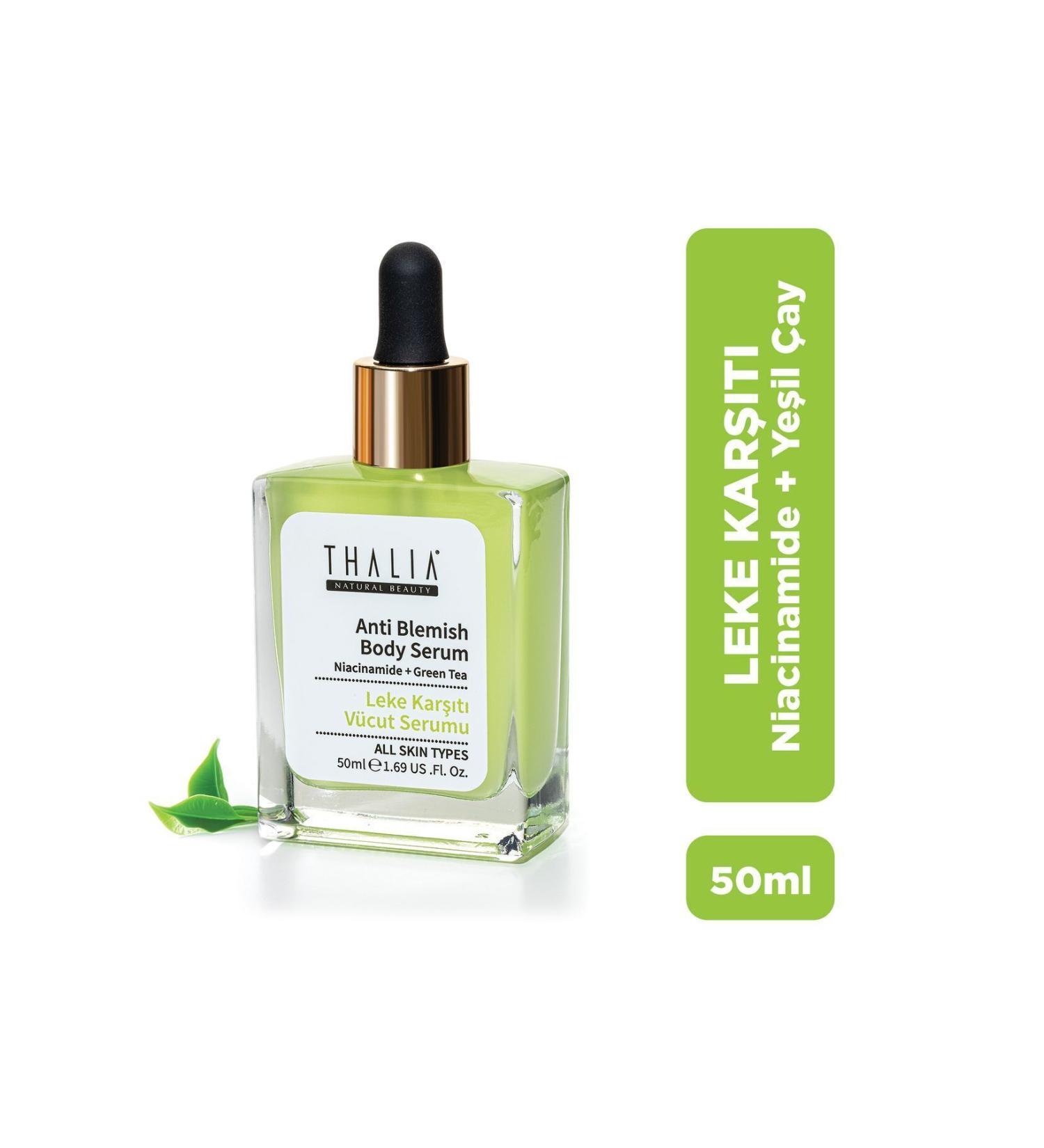 Thalia Niacinamide & Green Tea Anti-Spot Body Serum 50ml - Buy Online on GoSupps.com