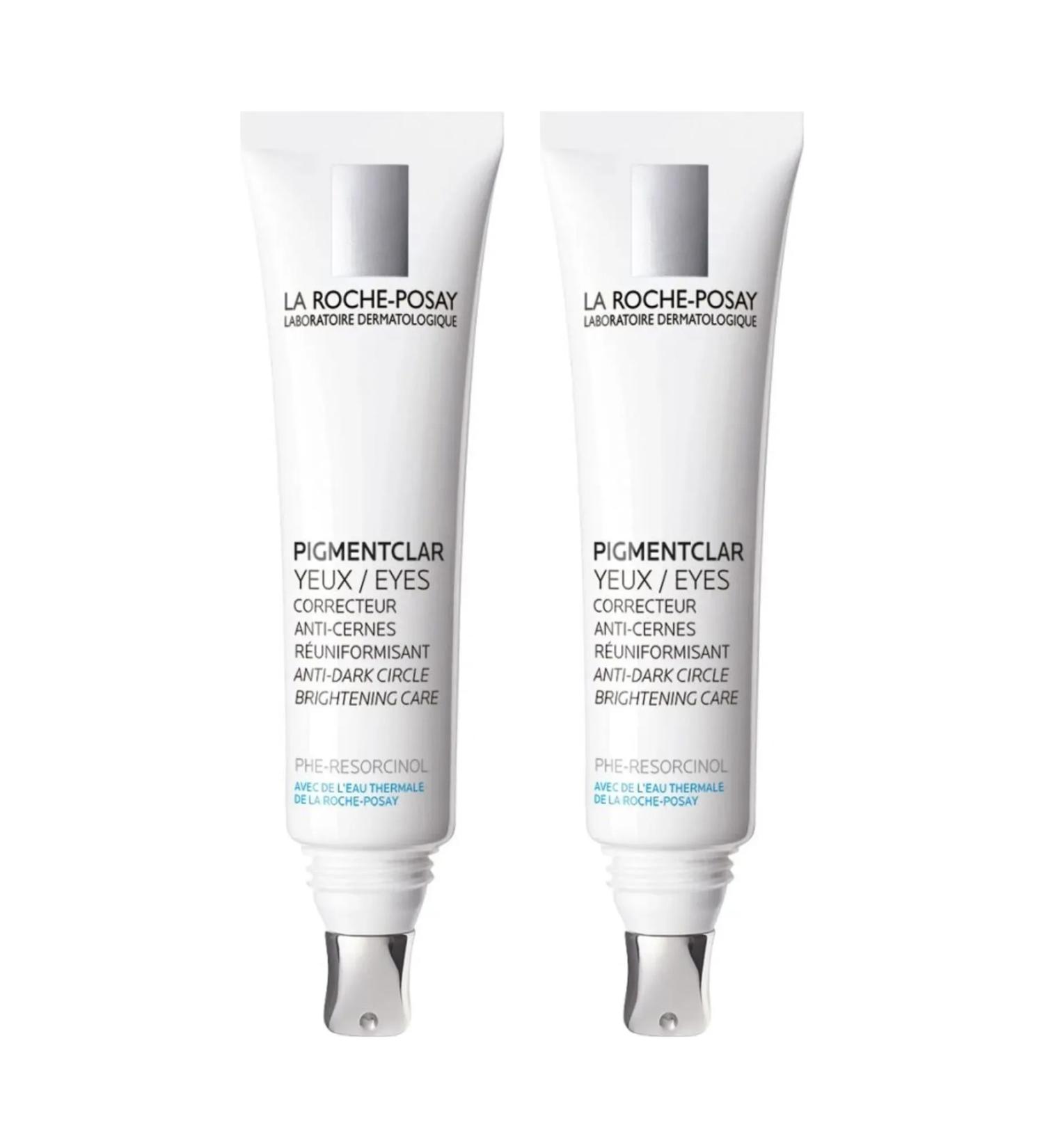 La Roche Posay Pigmentclar Yeux Eye Contour Care Cream 15ml X2