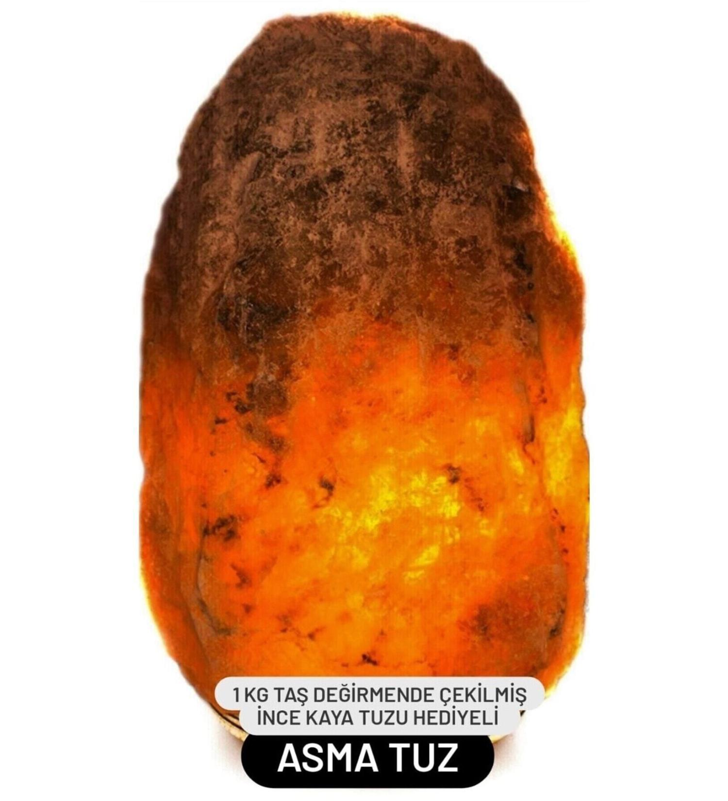 Asma ank r Rock Salt Lamp Natural Salt 6-7 Kg Weight - Buy Online on GoSupps.com