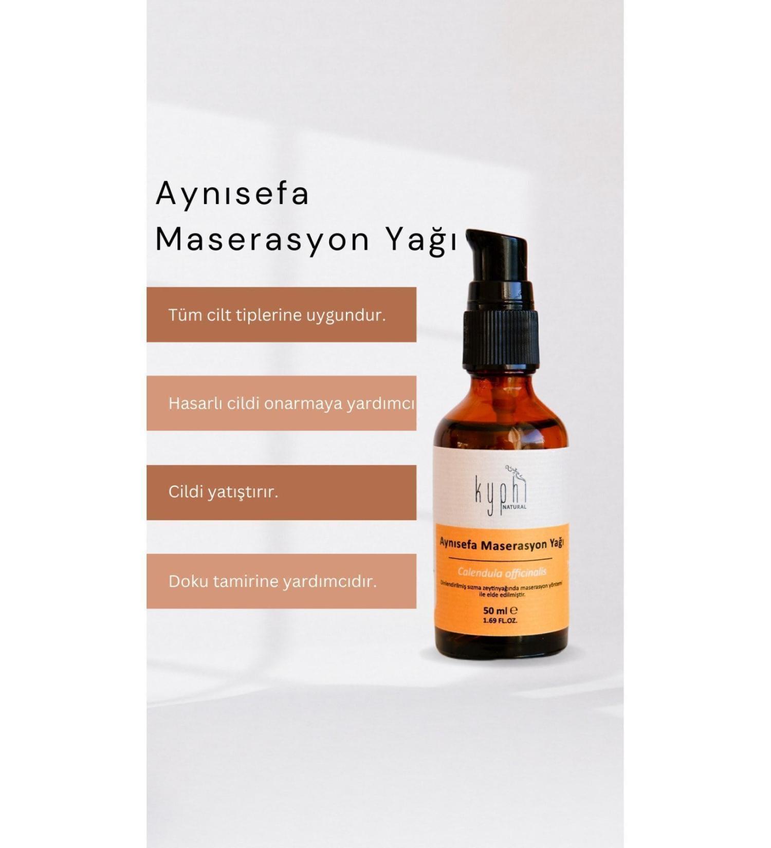 Kyphi Natural Calendula Maceration Oil (Calendula Officinalis) 0 Pure