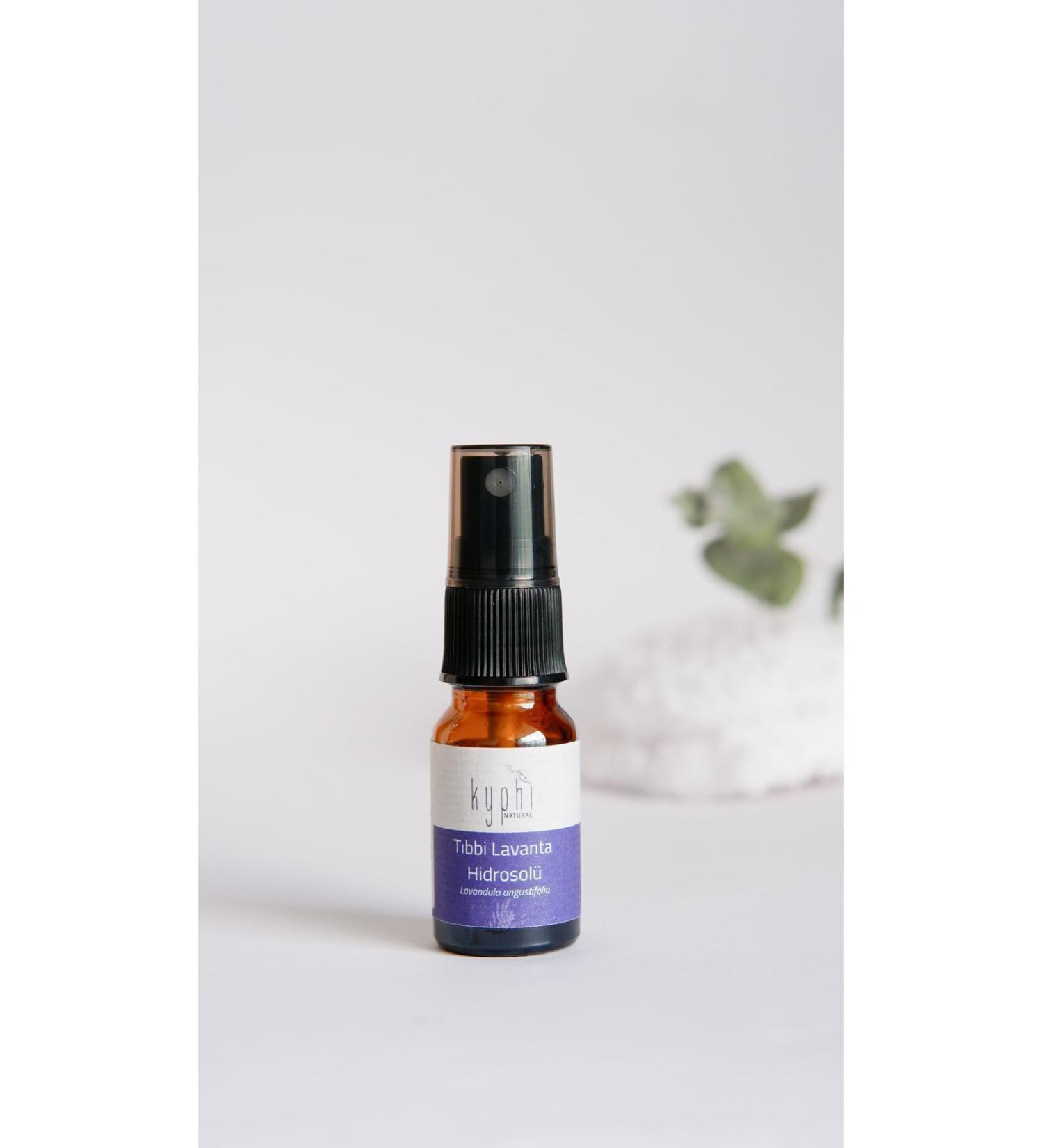 Kyphi Natural Medical Lavender Hydrosol 10 ml - Travel Size (Lavandula angustifolia) 0 Pure