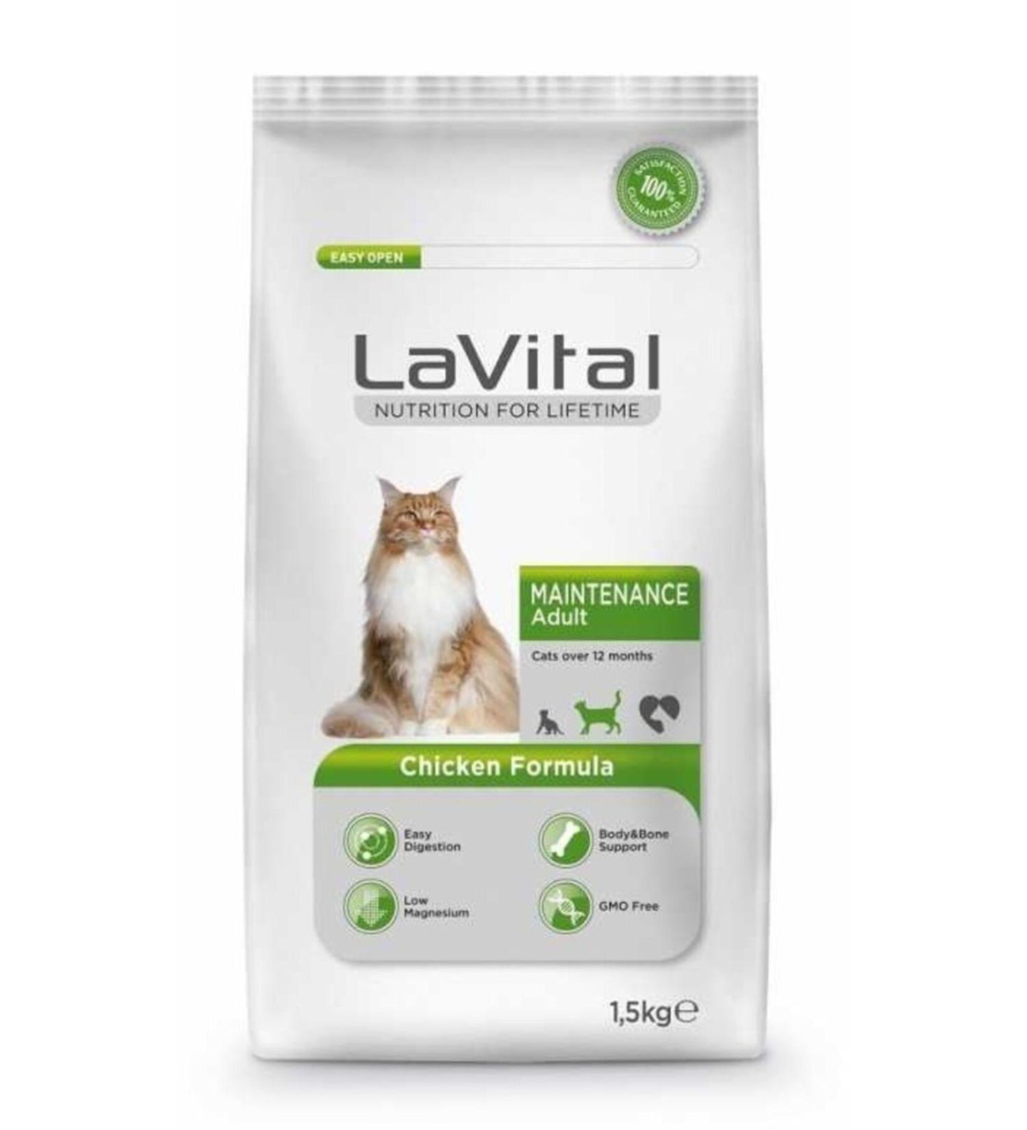 La Vital Maintenance Chicken Adult Cat Food 1.5 kg