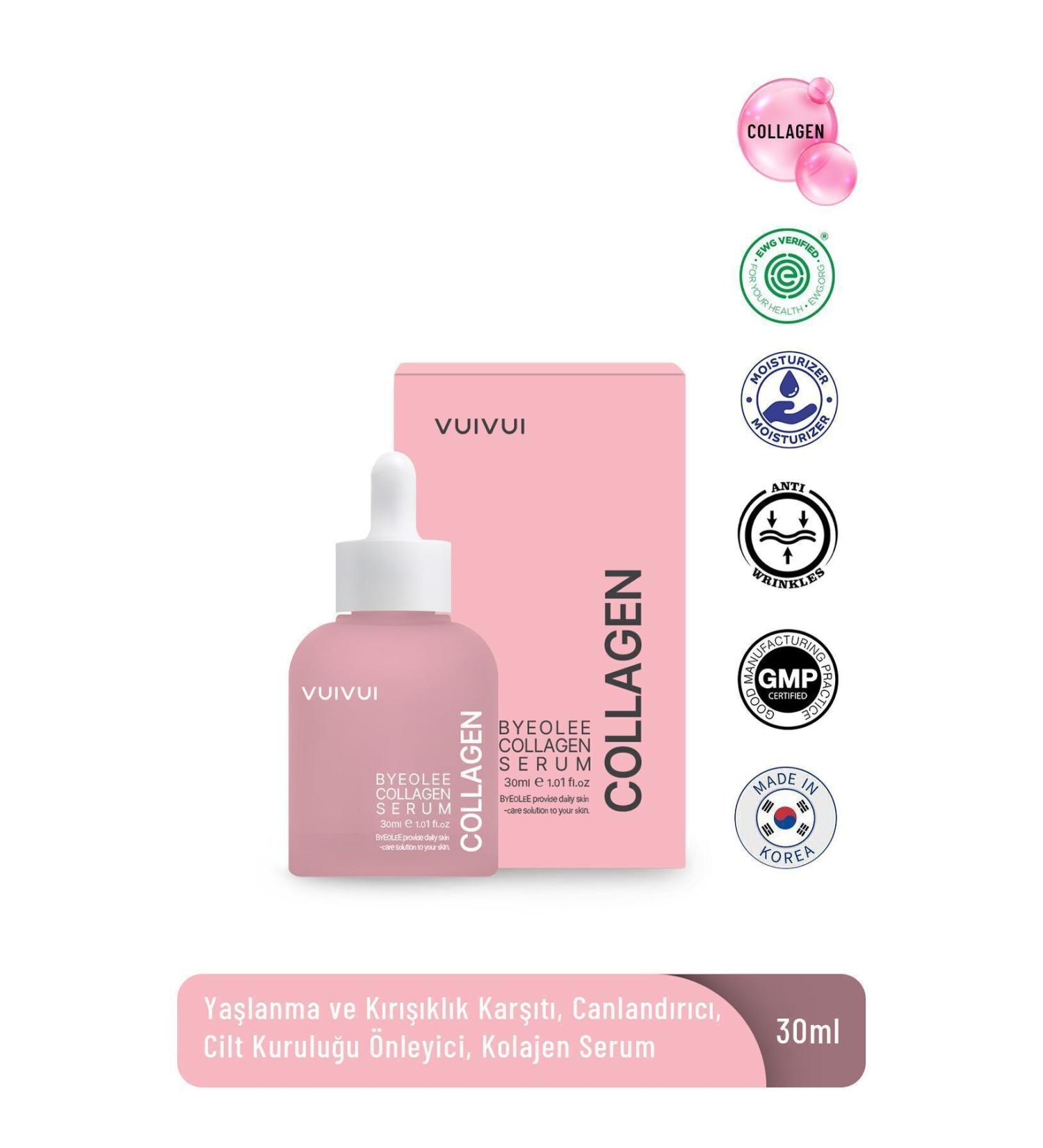 byeolee Collagen Korean Serum Botox Effective Skin Cell Renewer Plumping and Firming 30 ml - Buy Online on GoSupps.com