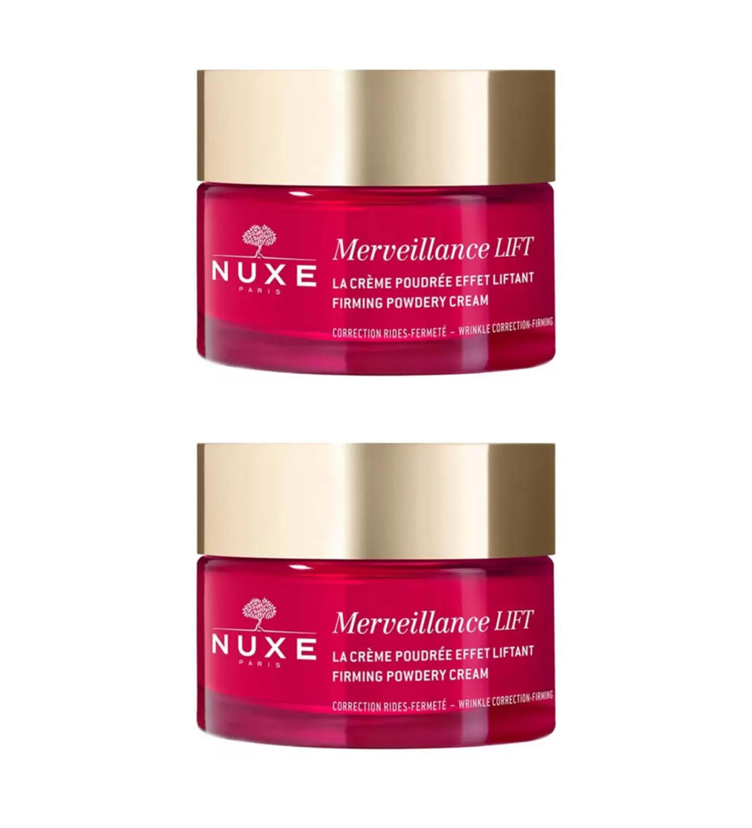 Nuxe Merveillance Lift Firming Powder Day Creme - Normal & Combination Skin 50 ml 2 Pieces
