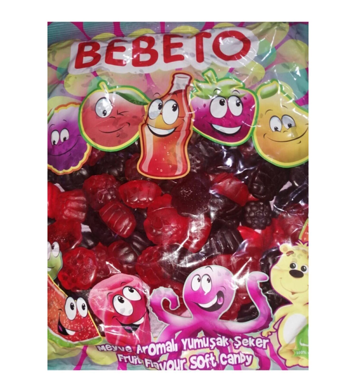 BEBETO Jellybean Blackberry Jellybean 1000 Gr
