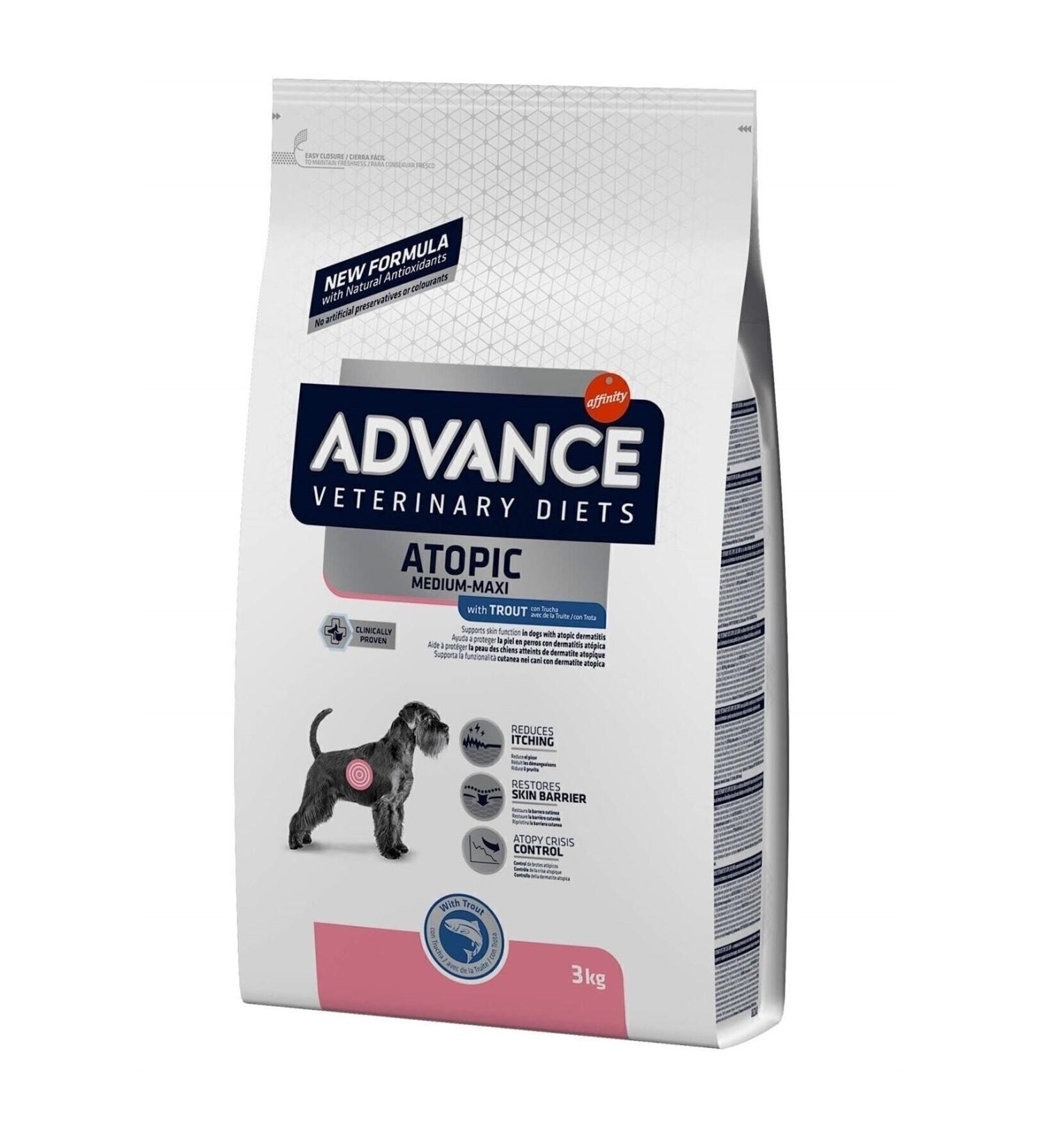 Advance Diets Dog Atopic / Derma 3 Kg