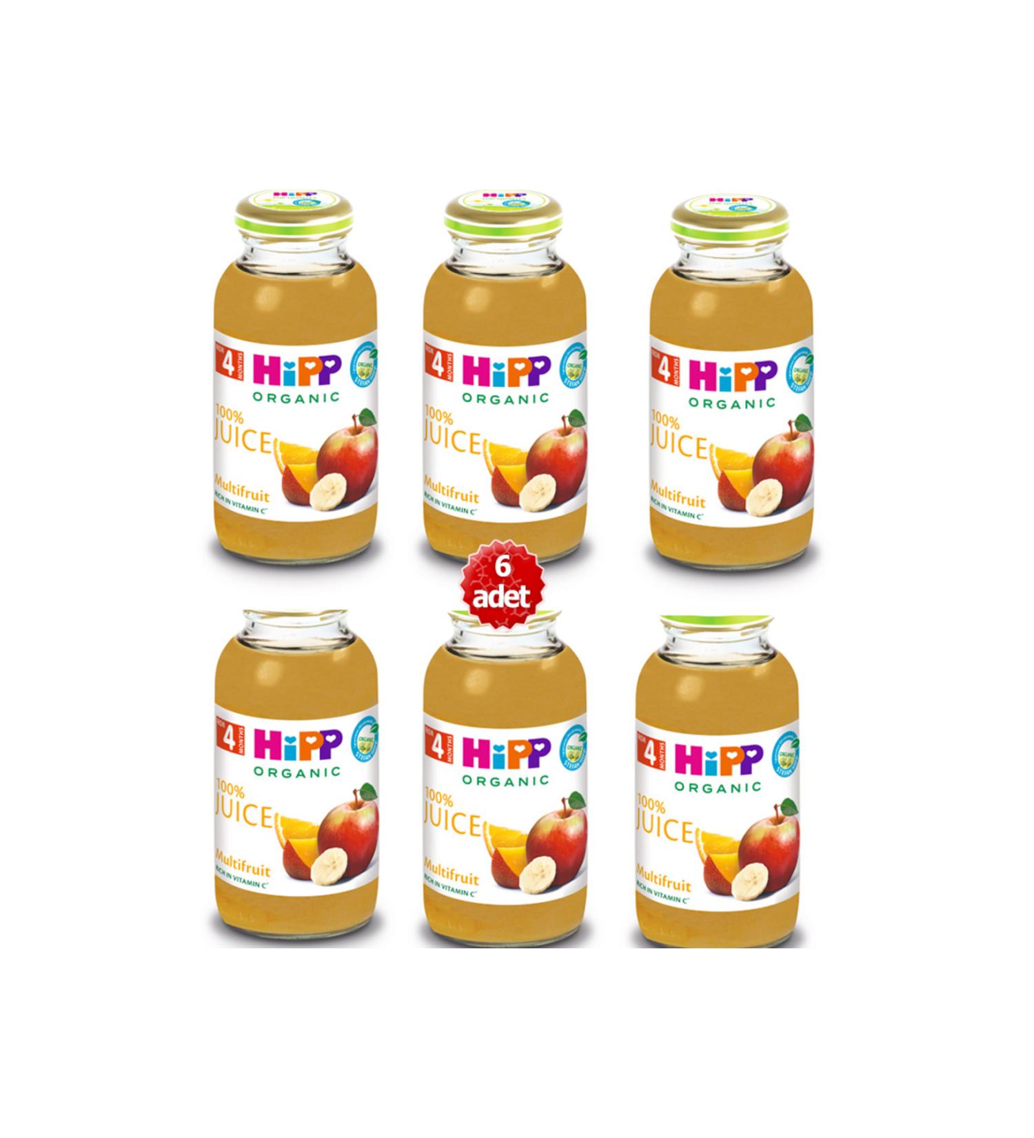 Hipp Organic Mixed Fruit Juice 200m X 6 Pieces