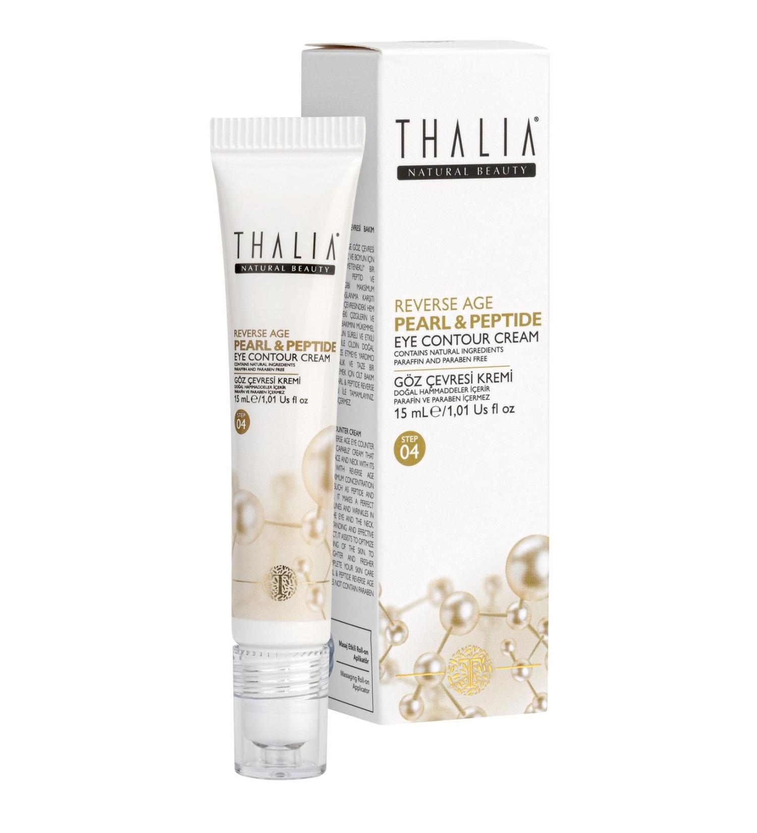 Thalia Pearl & Peptide 40+ Anti-Aging Eye Contour Care Cream 15ml