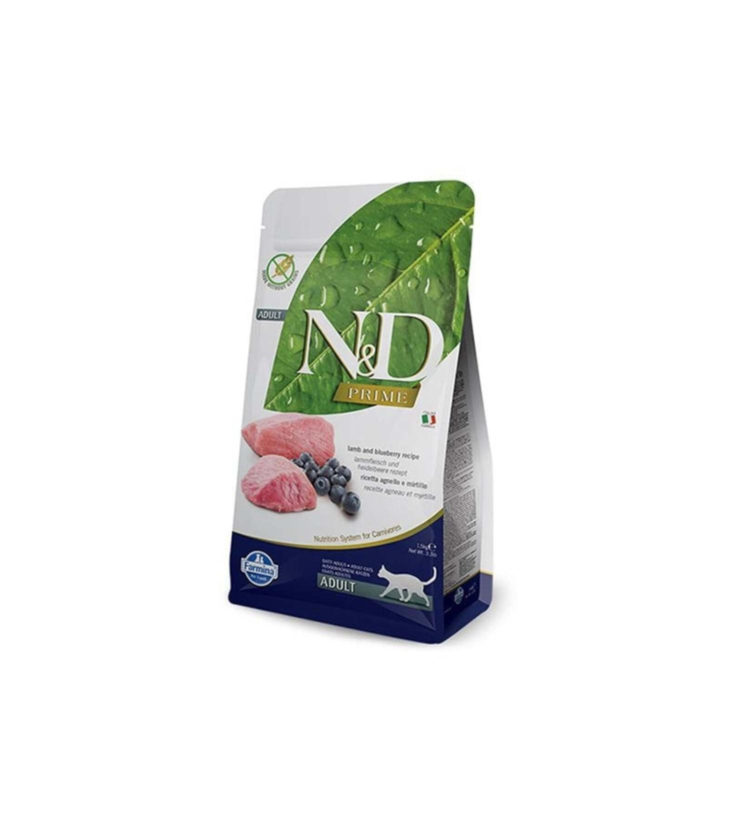 N & D Prime Lamb Adult Cat Food 1.5 Kg - Pnd0150041