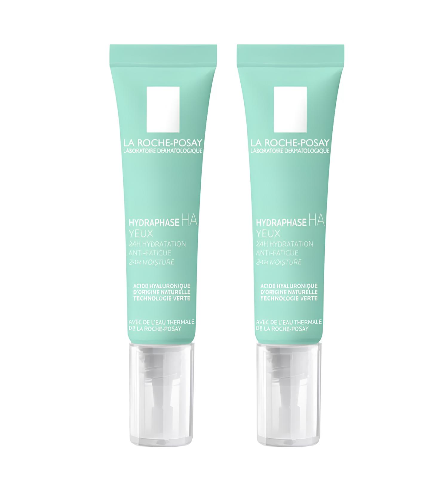 La Roche Posay Hydraphase HA Eye Contour Care Cream 15 ml X 2