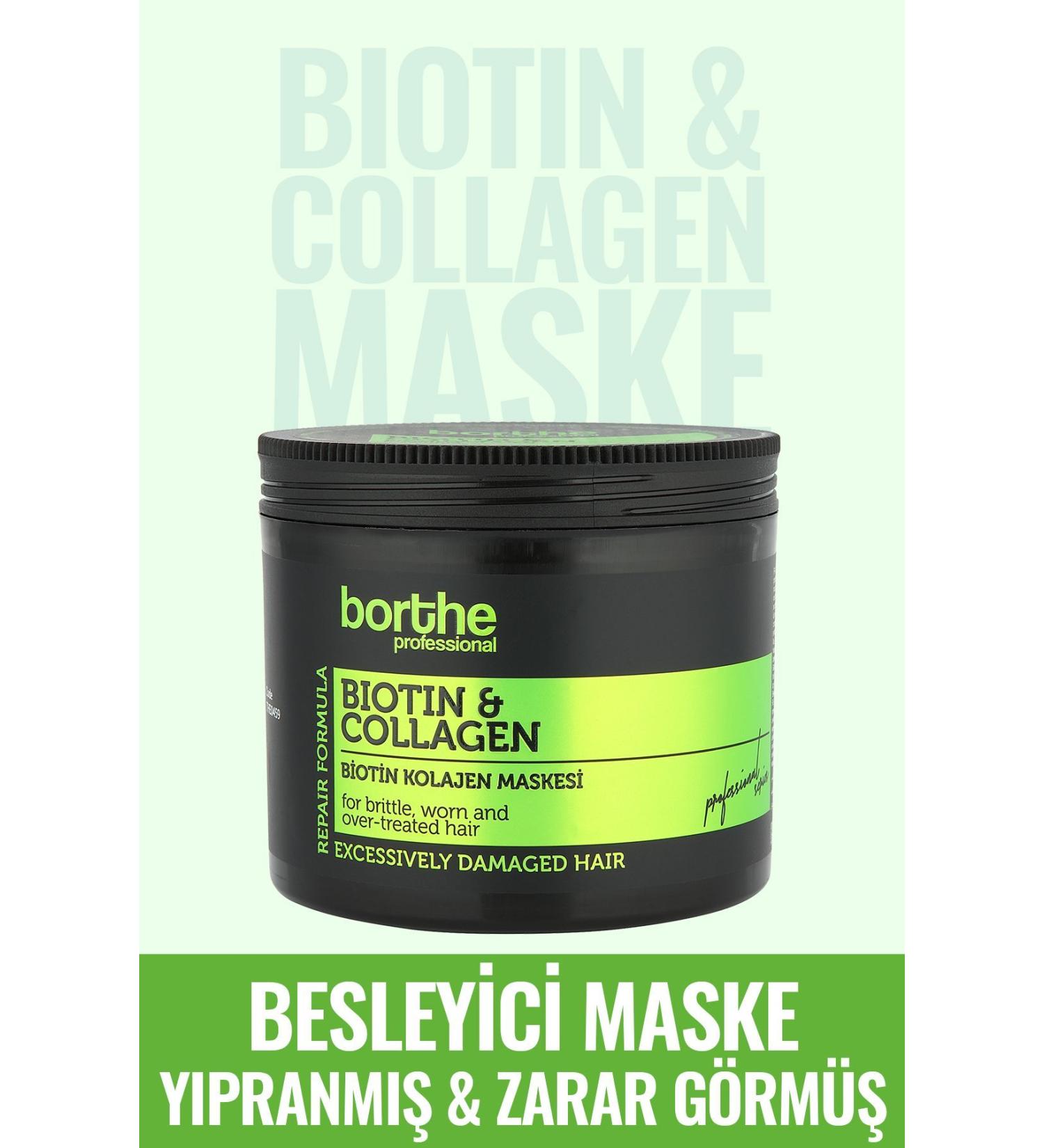 Borthe Biotin Collagen Hair Mask 500ml. - Buy Online on GoSupps.com