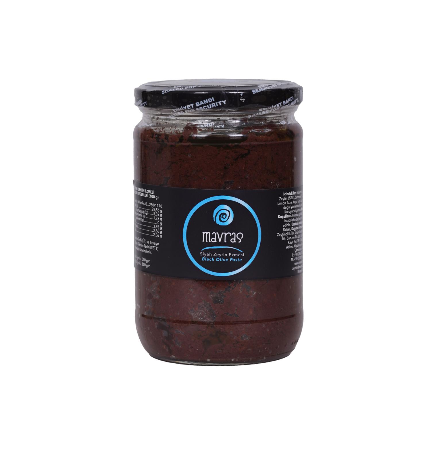 Mavras Black Olive Paste 550 g