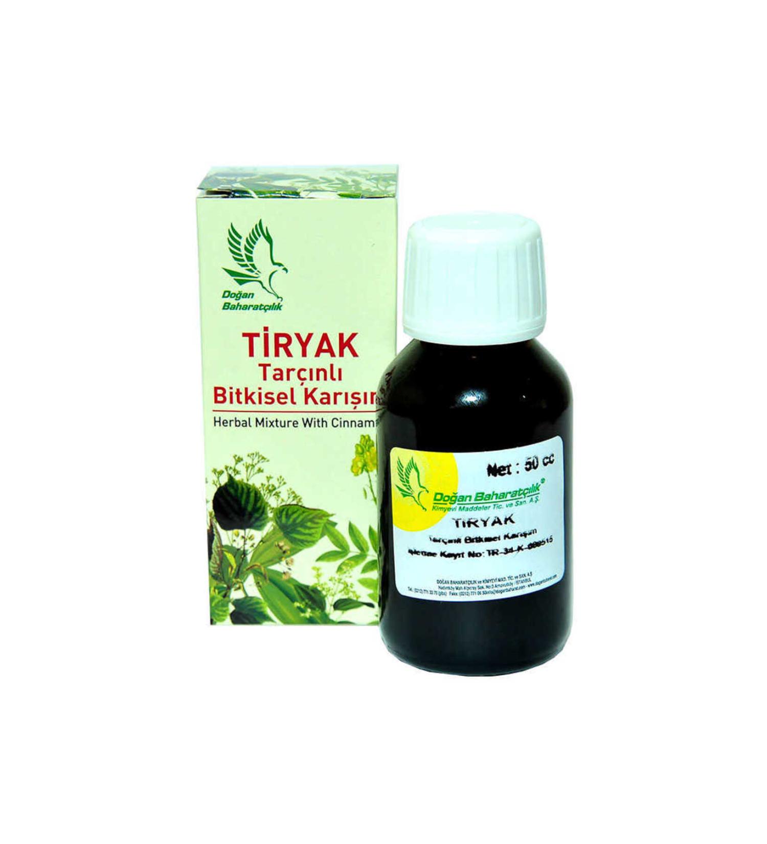 Afrodit CLZ214 Tiryak Cinnamon Herbal Mixture 50 cc