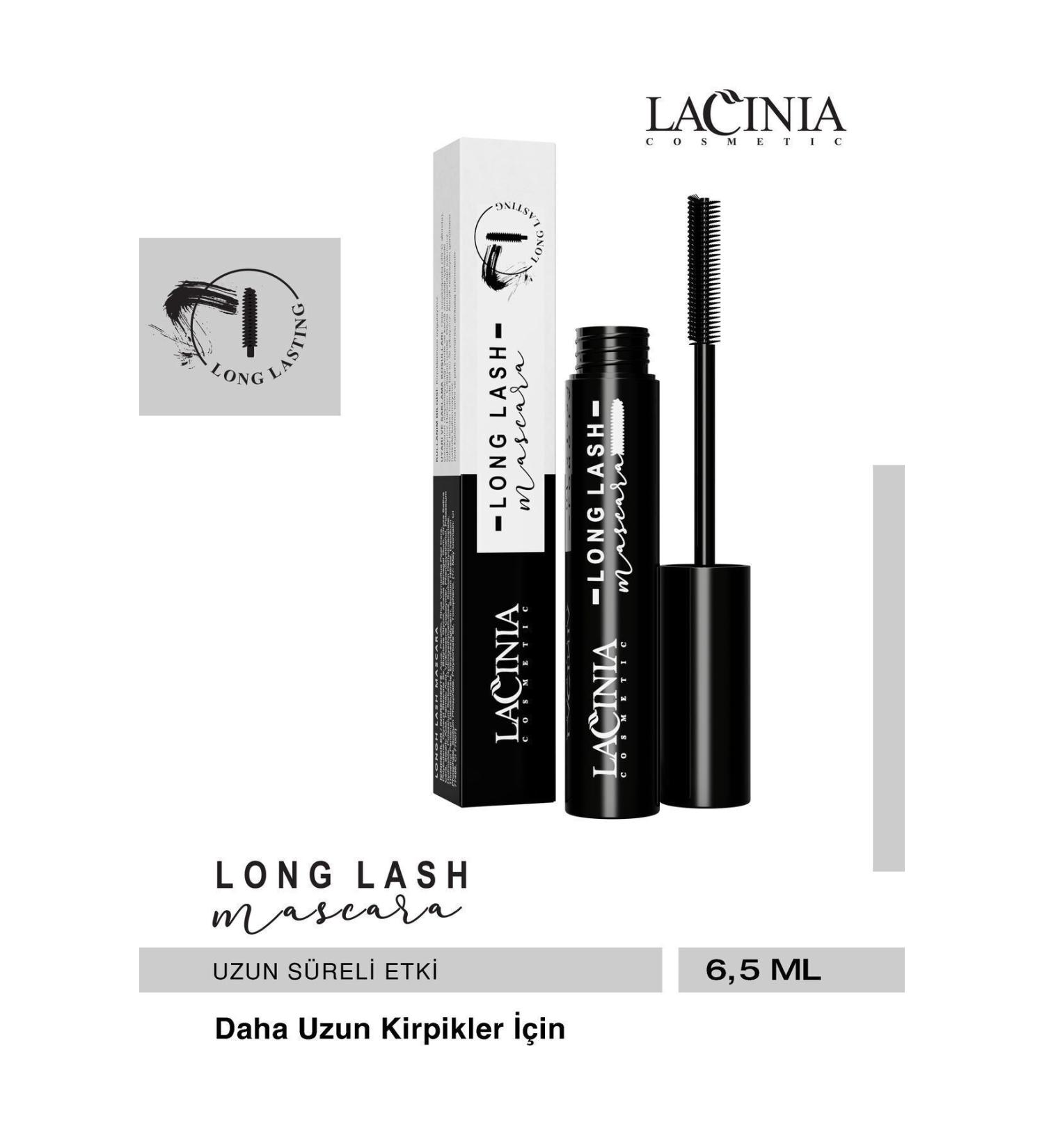 Lacinia Long Lash Mascara 6.5 ml (Eyelash Extension Mascara) - Buy Online on GoSupps.com