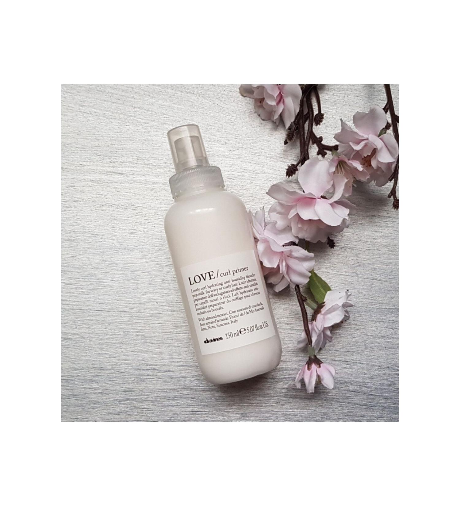 Davines Love Curl Primer Heat Protecting Curl Defining Blow Dry Milk for Wavy Hair 150 ML...