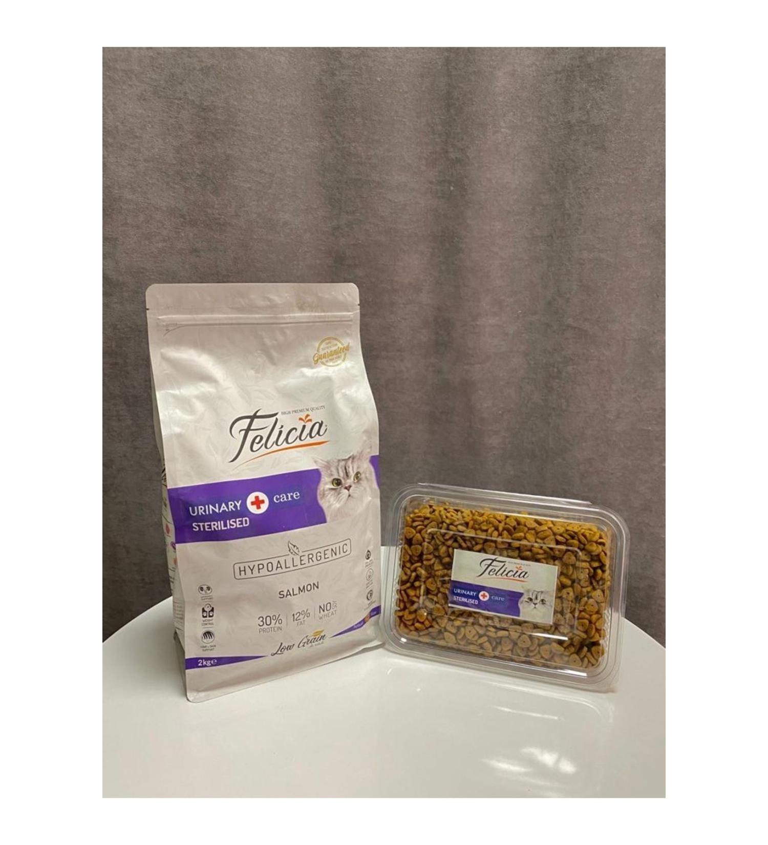 Felicia Salmon Sterilized Cat Food 1 Kg - Buy Online on GoSupps.com