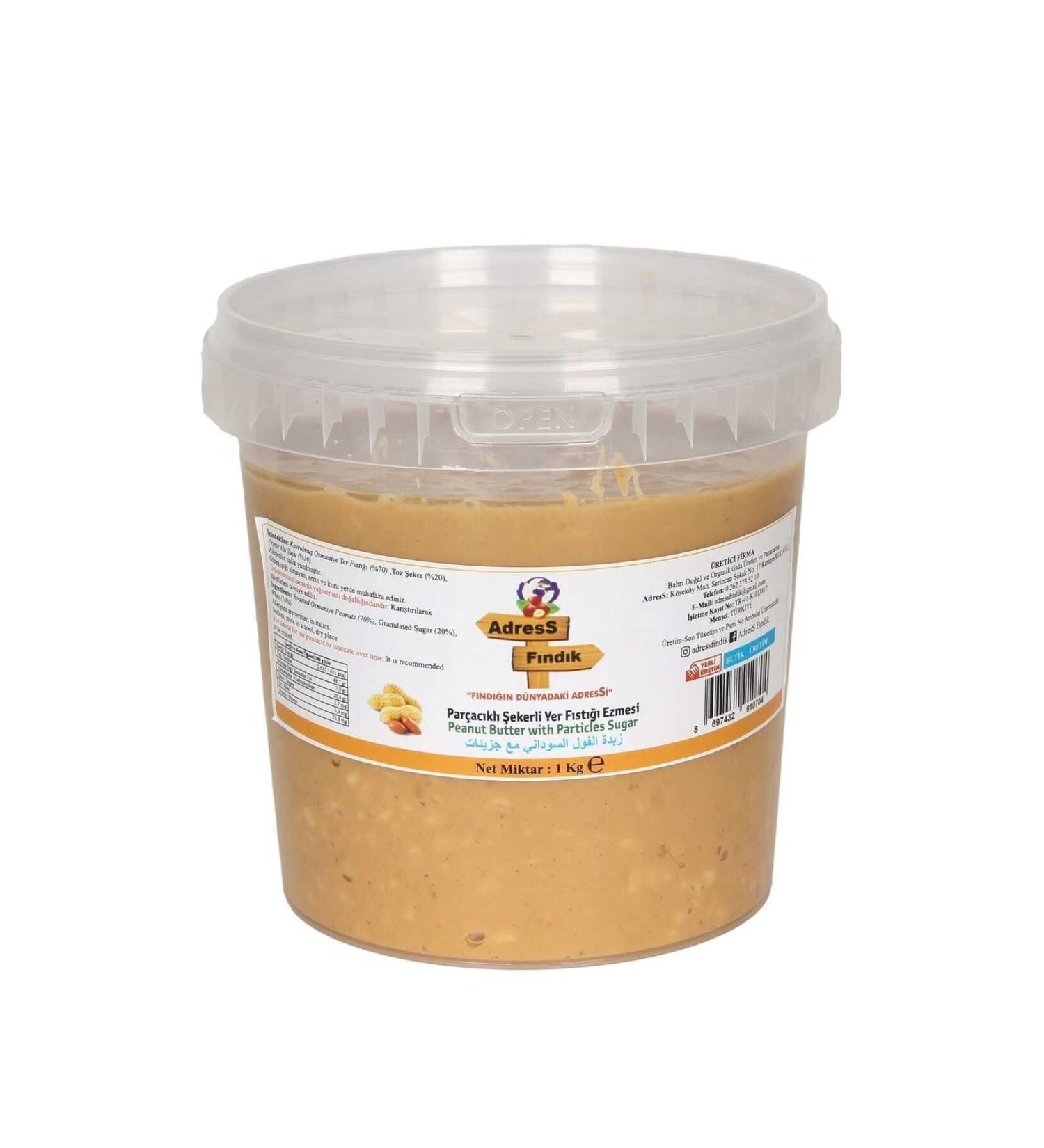 adressfindik Sugared Peanut Butter with Chips 1 Kg