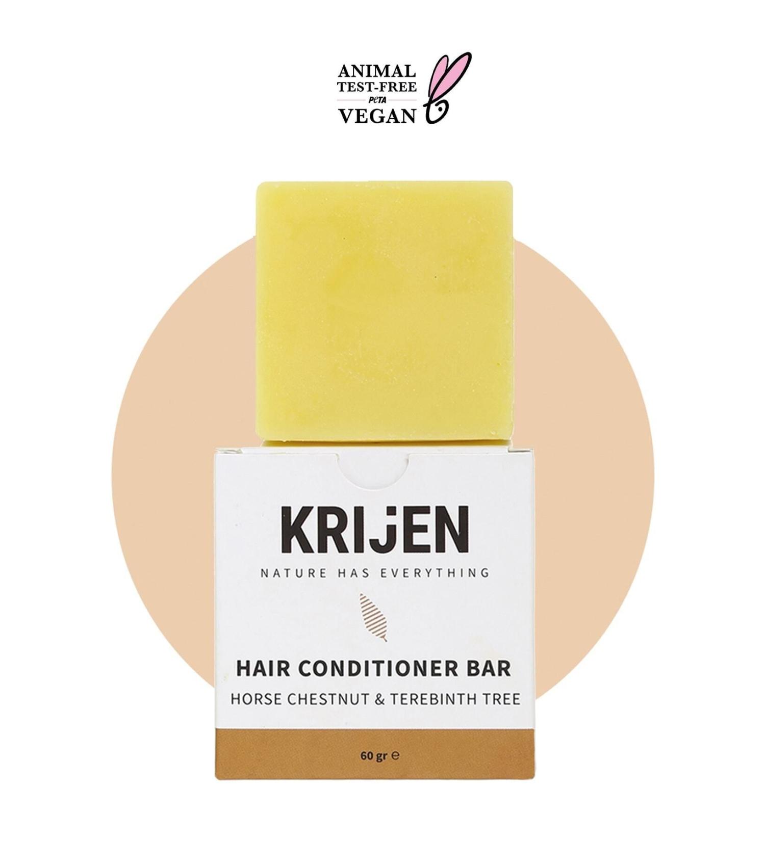 Krijen Horse Chestnut & B tt m Solid Hair Conditioner 60 Gr - Buy Online on GoSupps.com